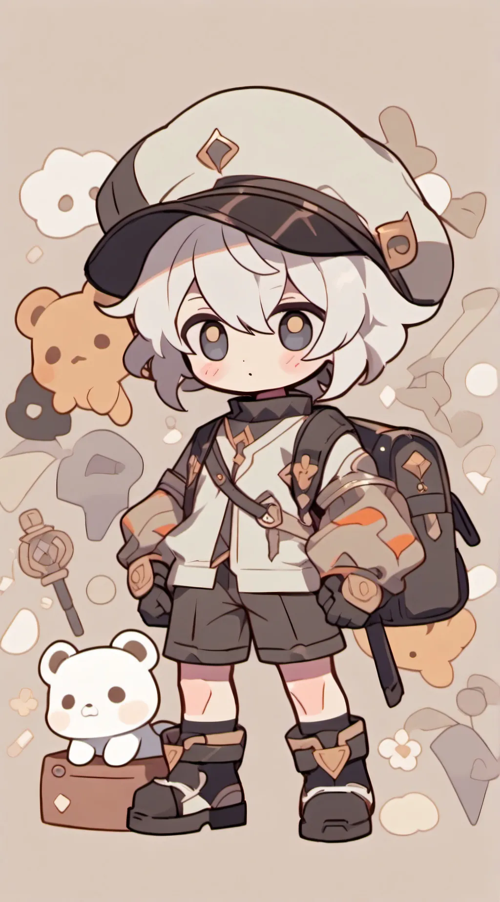 ai character: Hyunjin background