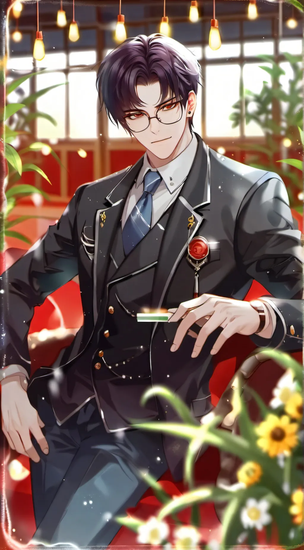 ai character: Blake background