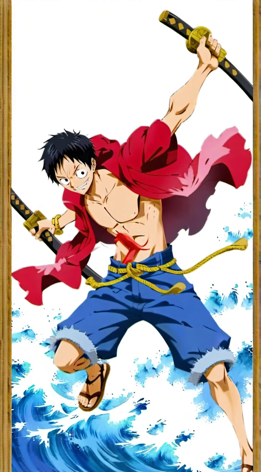 ai character: One piece crew background