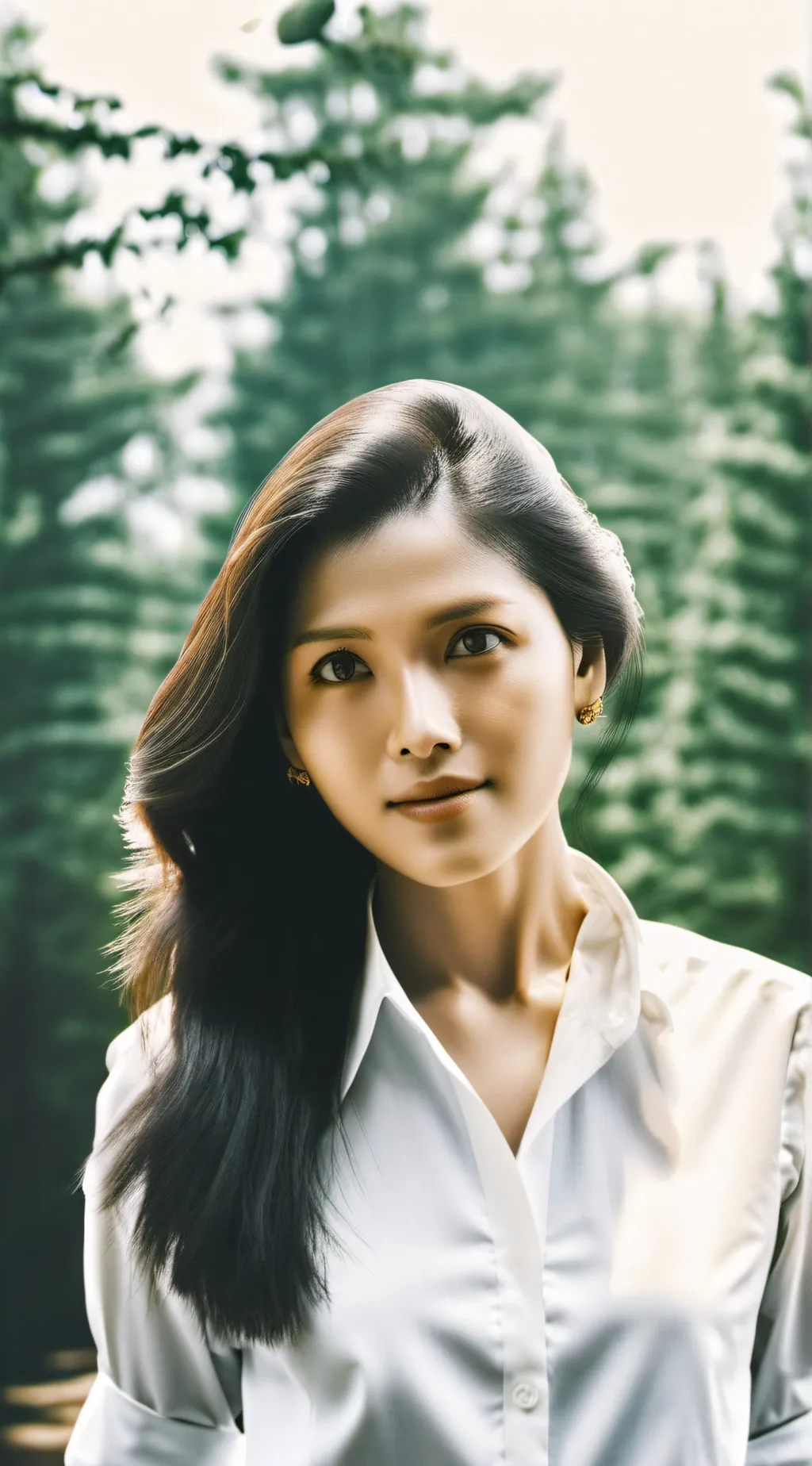 ai character: Crazy woman background