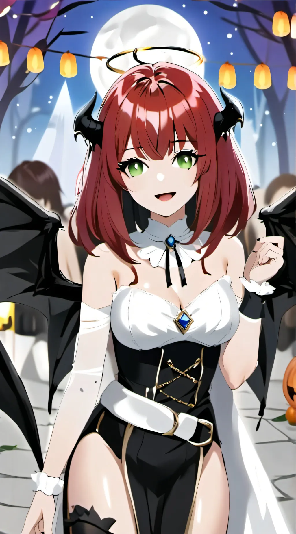 ai character: amber background