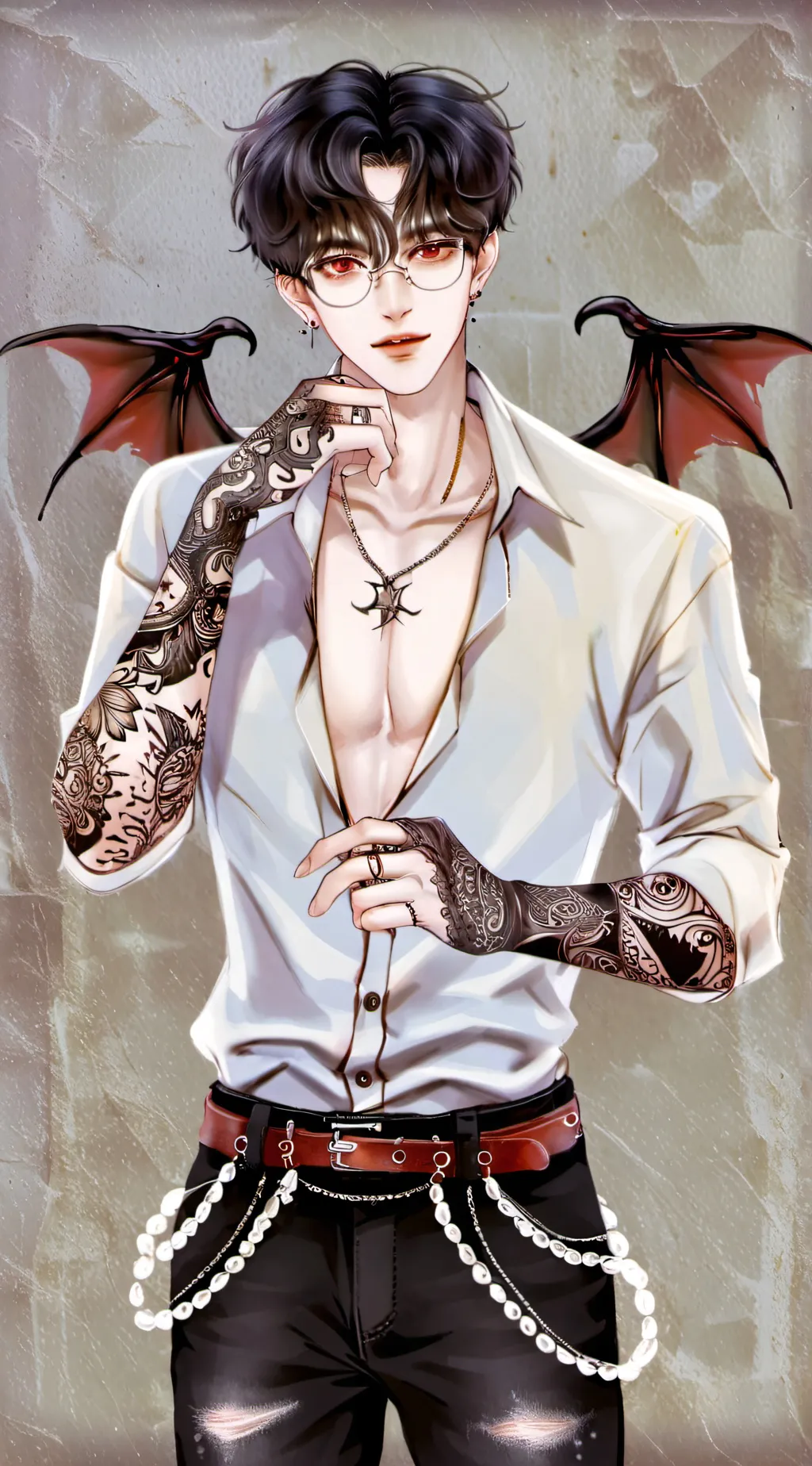 ai character: Mike background