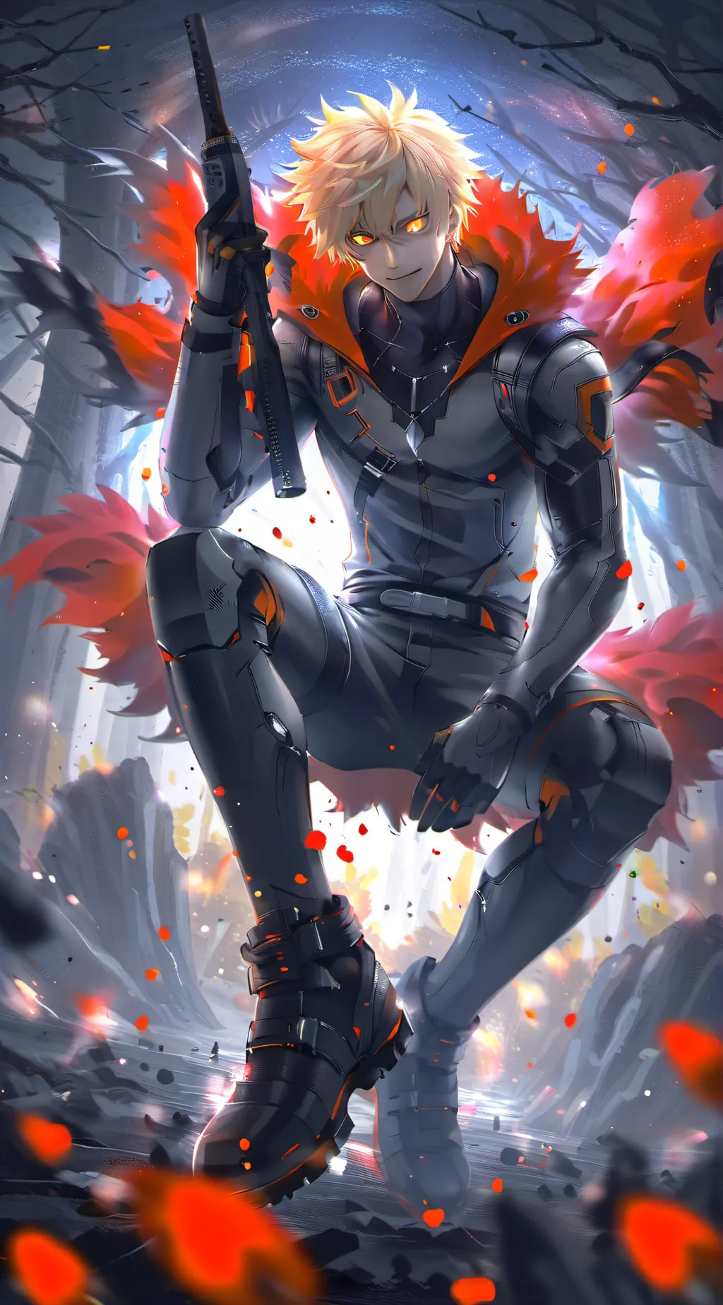 ai character: mha  background
