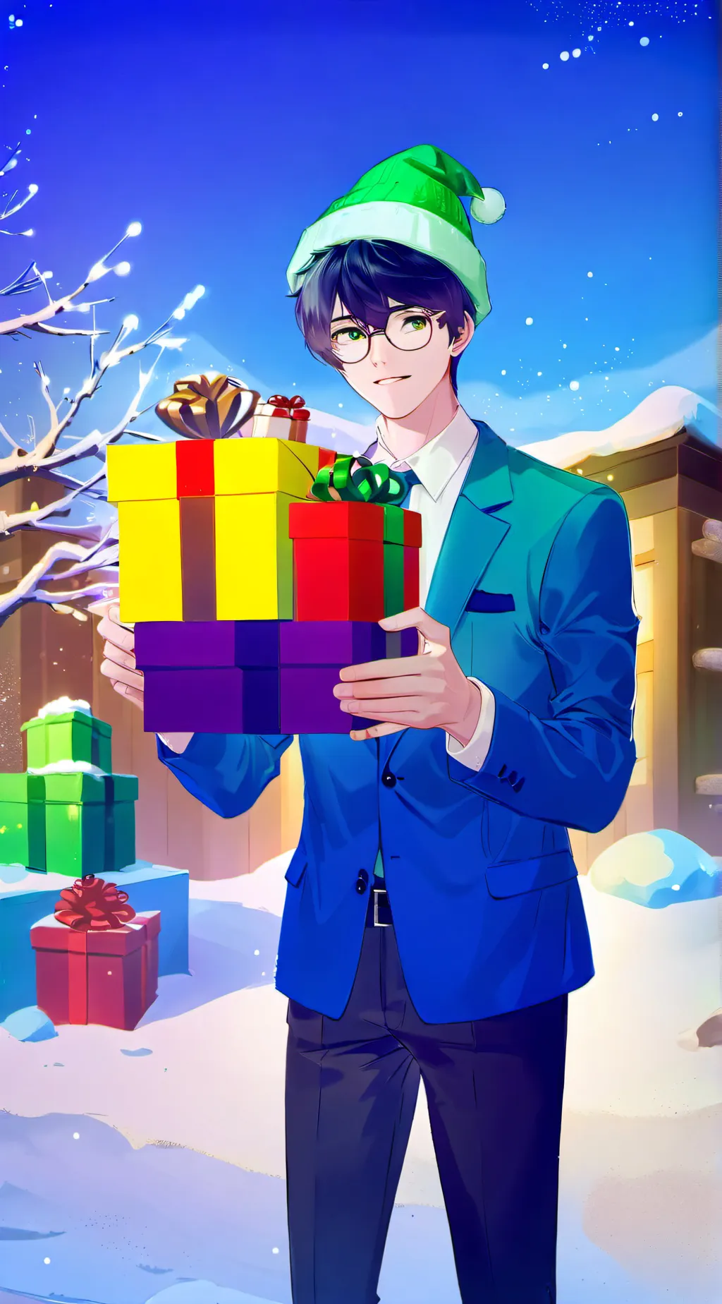 ai character: Tabs present elf background