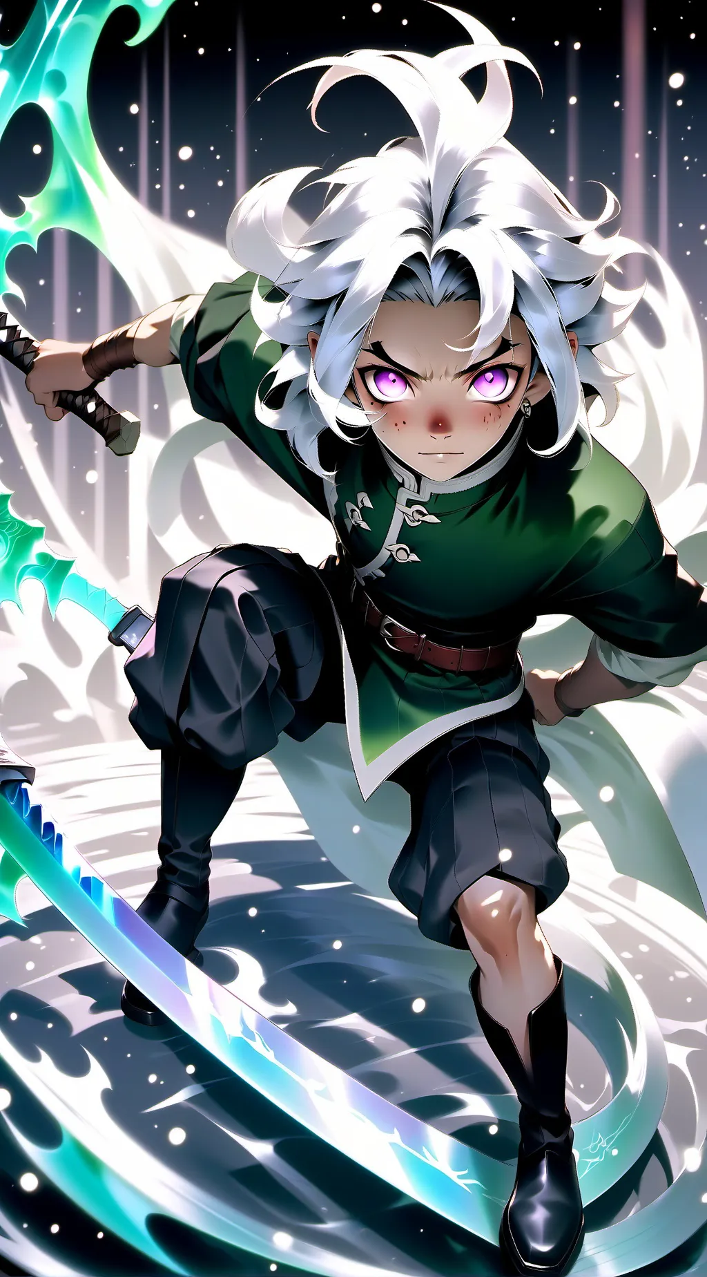 ai character: asashi kamado background