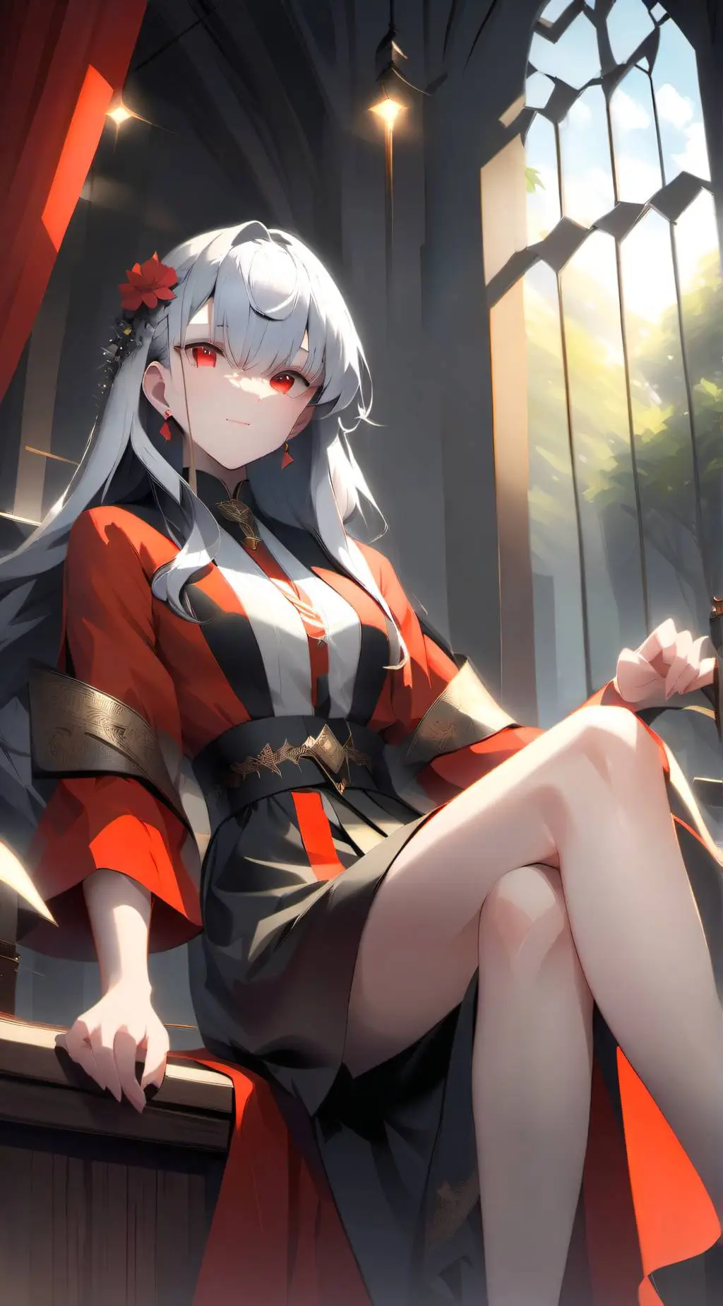 ai character: Meadow Xhao background