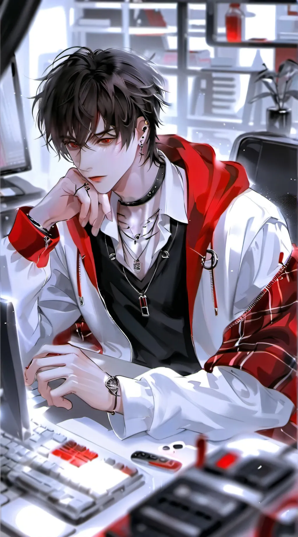 ai character: Kade background