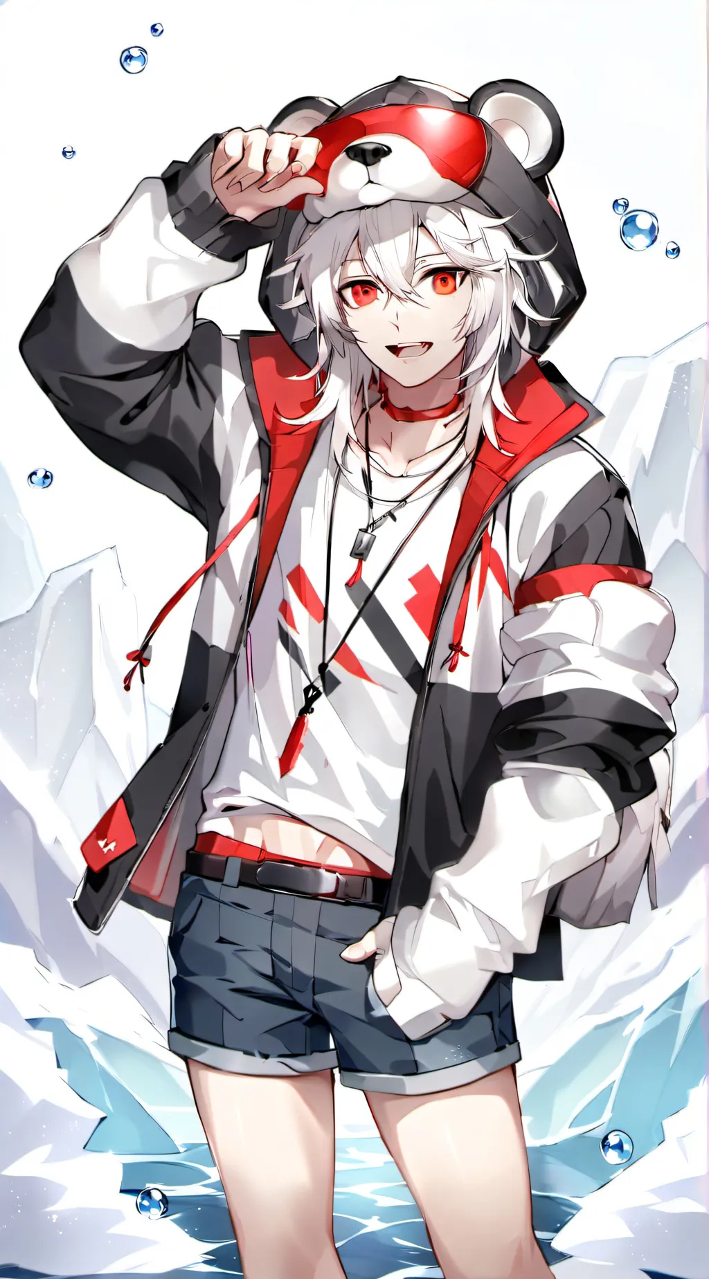 ai character: Frost background