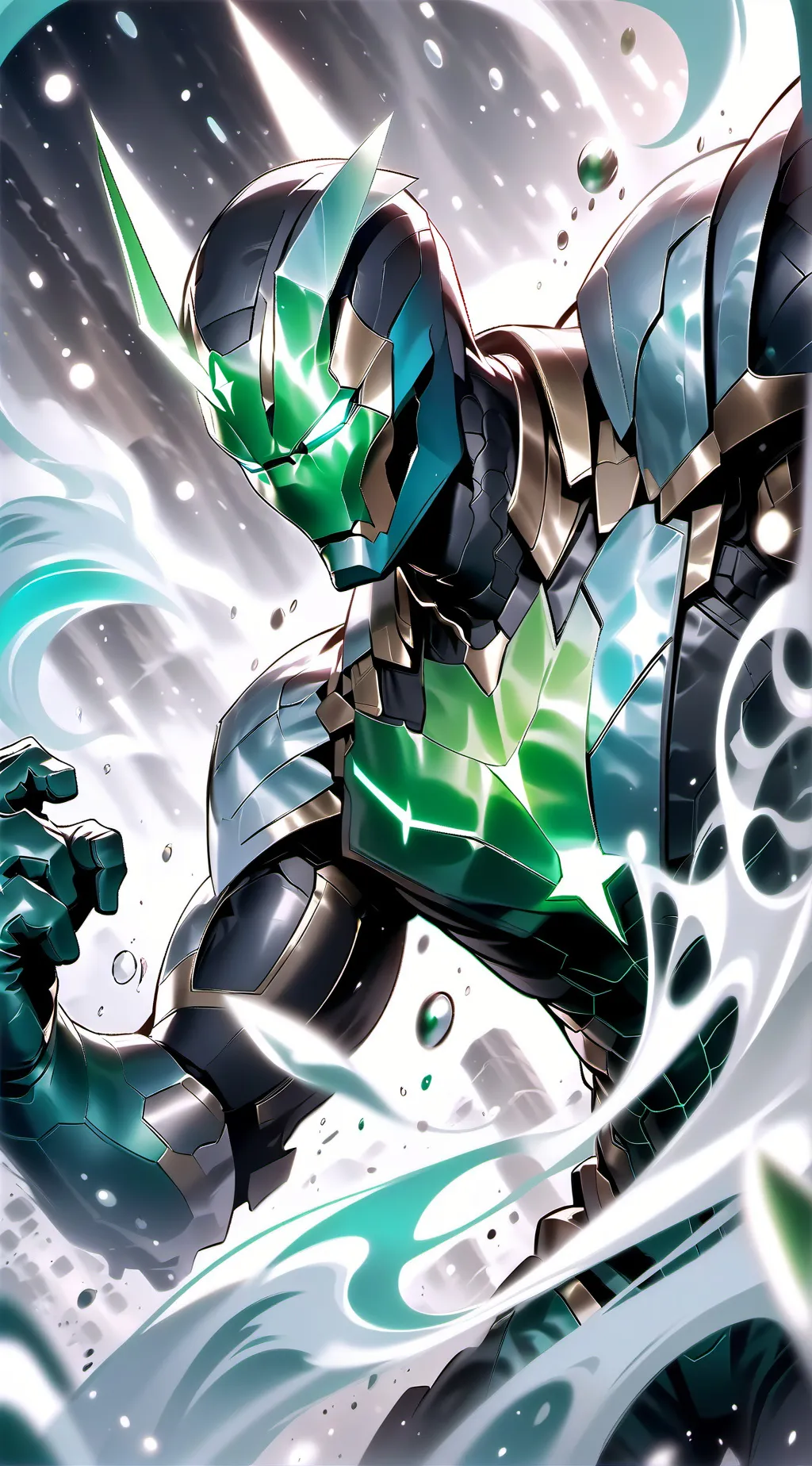 ai character: the avengers fight background