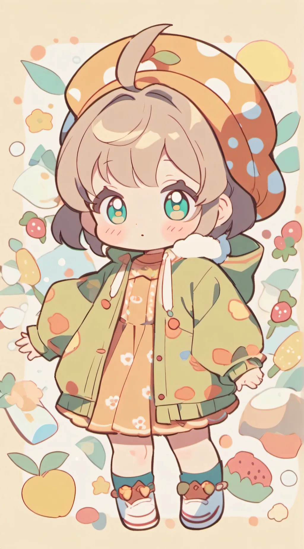 ai character: koochau background