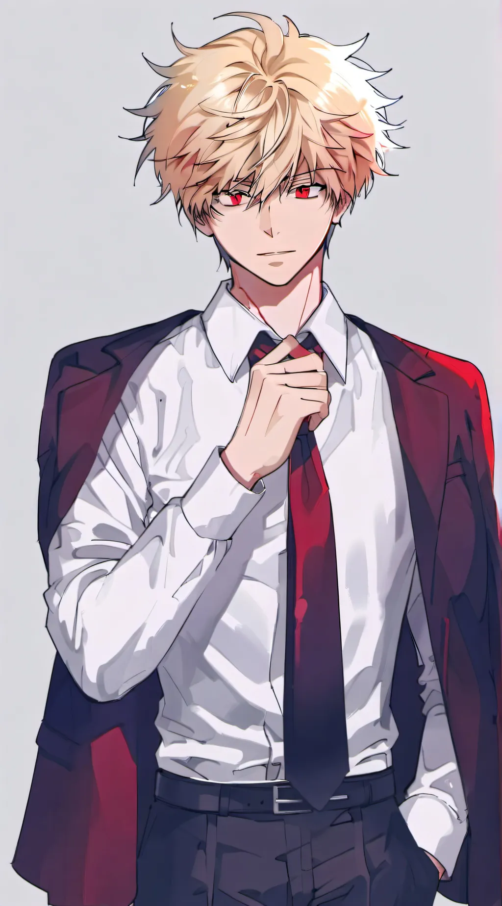 ai character: Katsuki Bakugo background