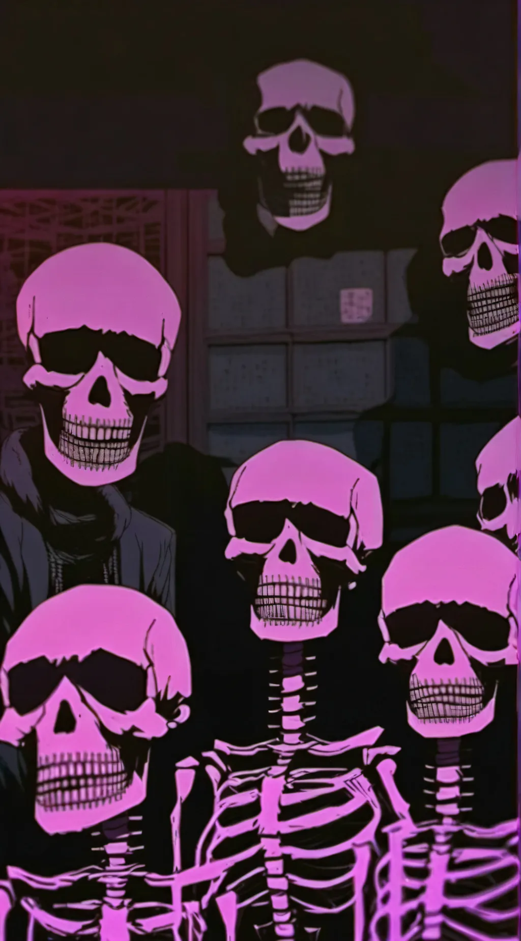 ai character: 💀💀💀 background