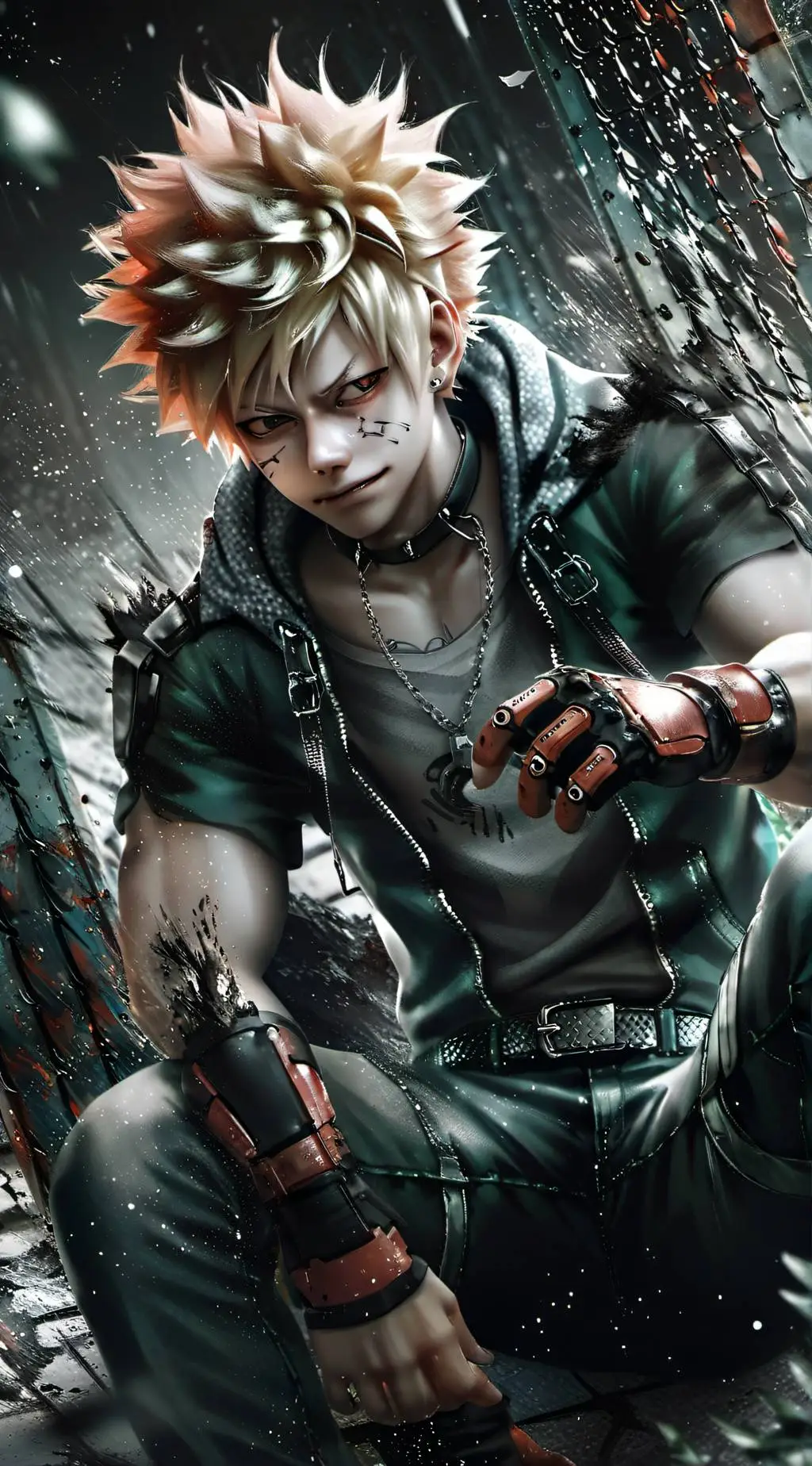 ai character: Bakugo background