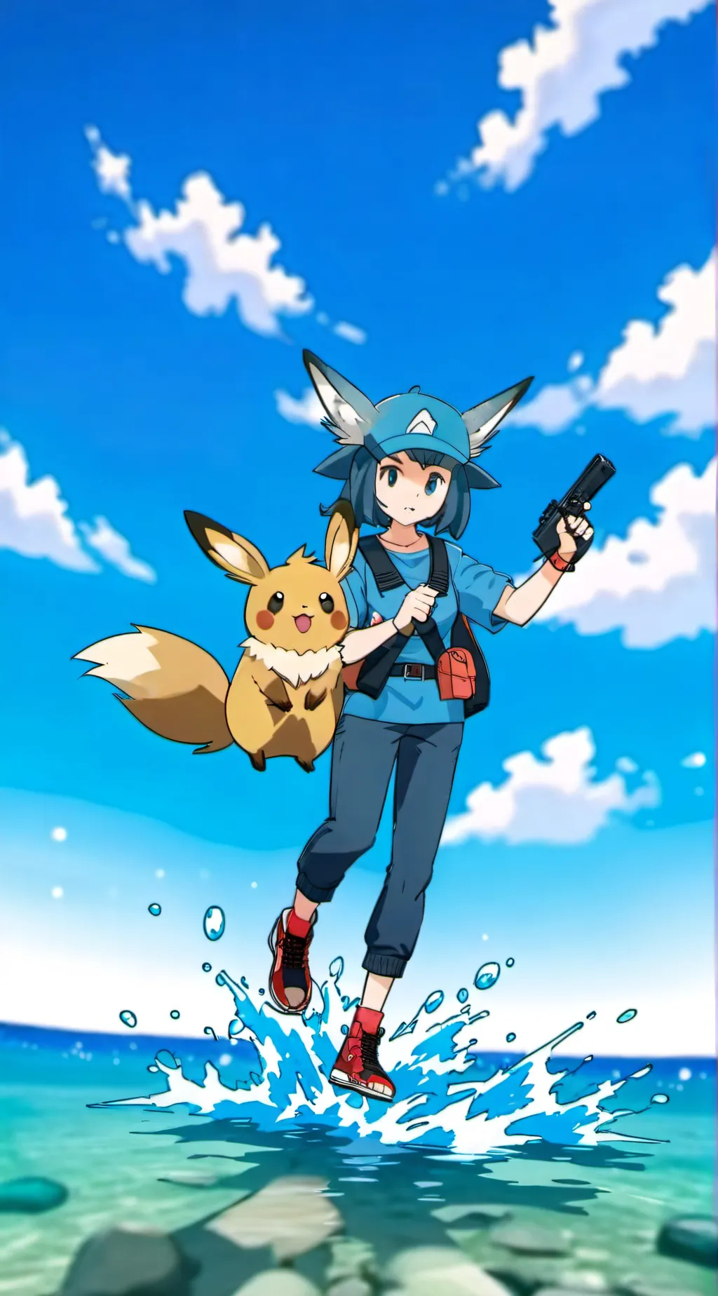 ai character: Lana (eever) background