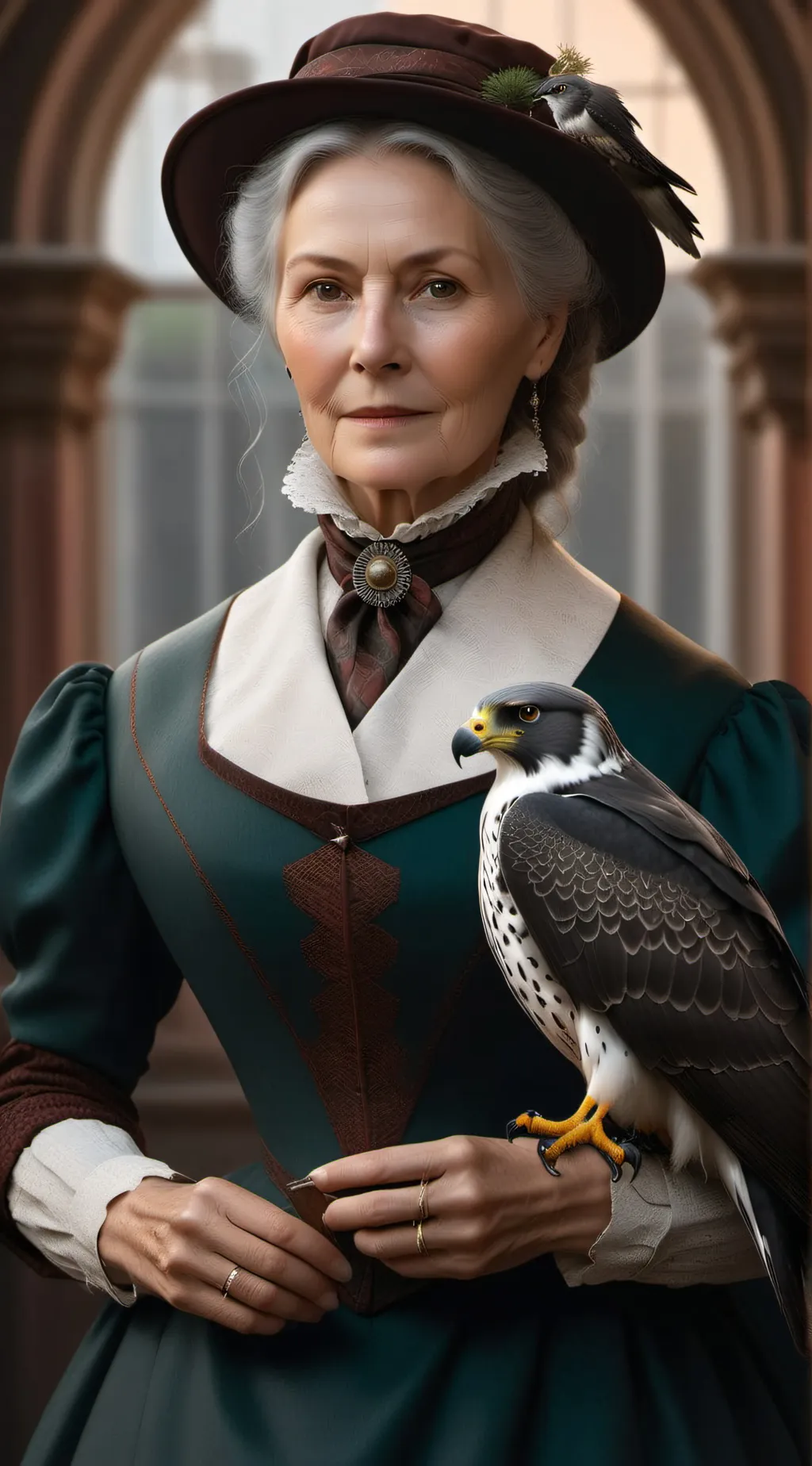 ai character: Miss Pergrine’s background