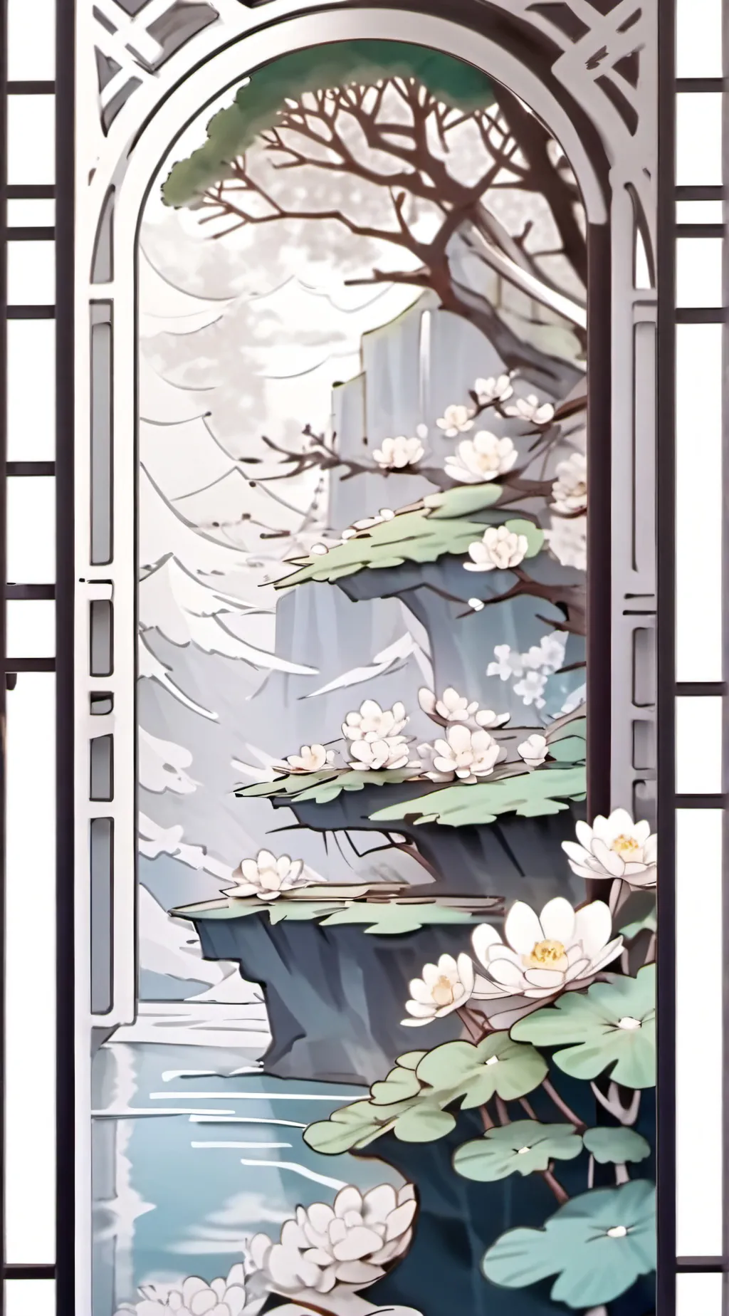 ai character: Suzume background