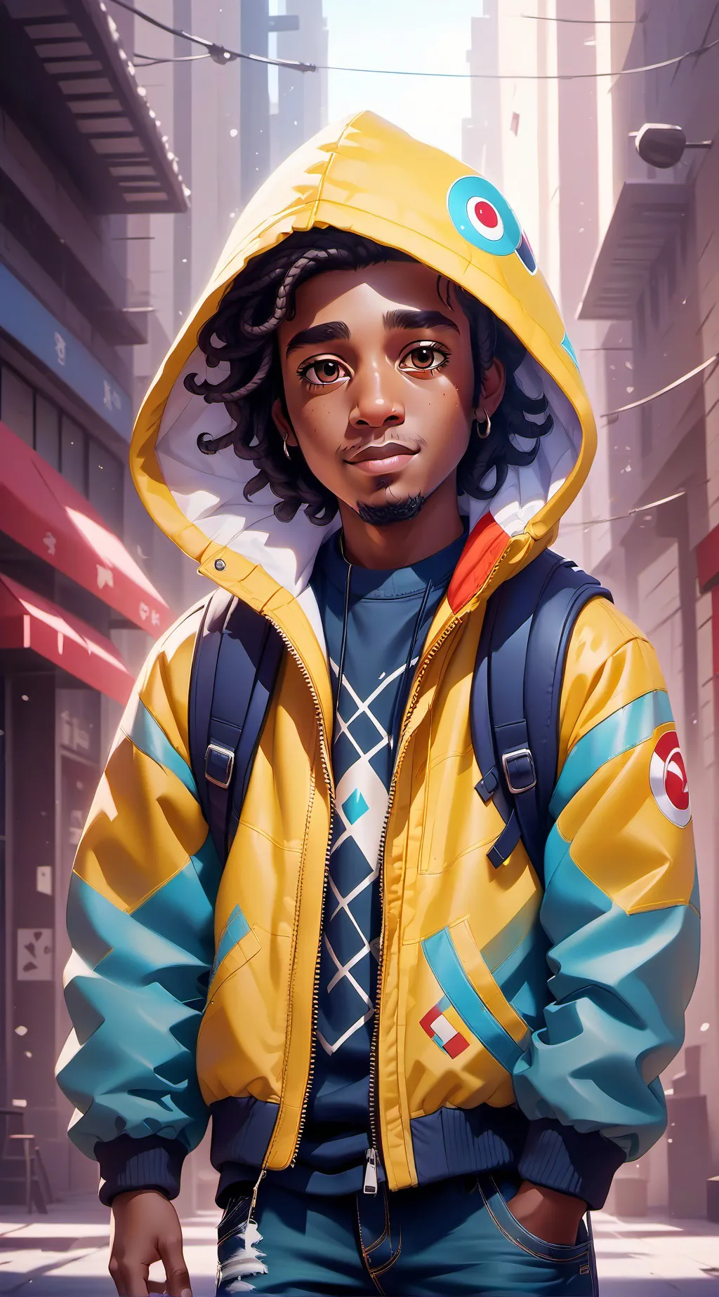 ai character: Ezra background