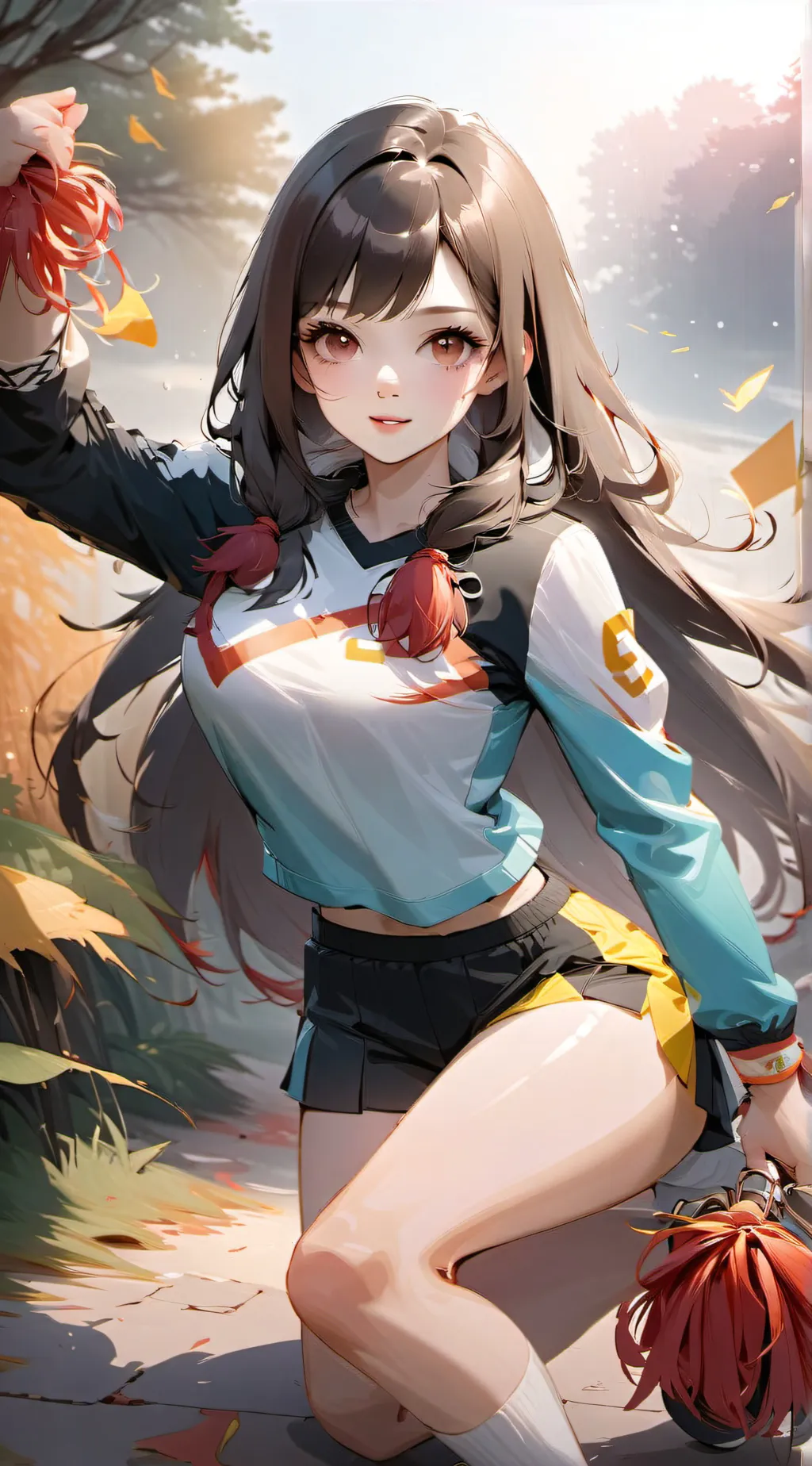 ai character: Amy  background