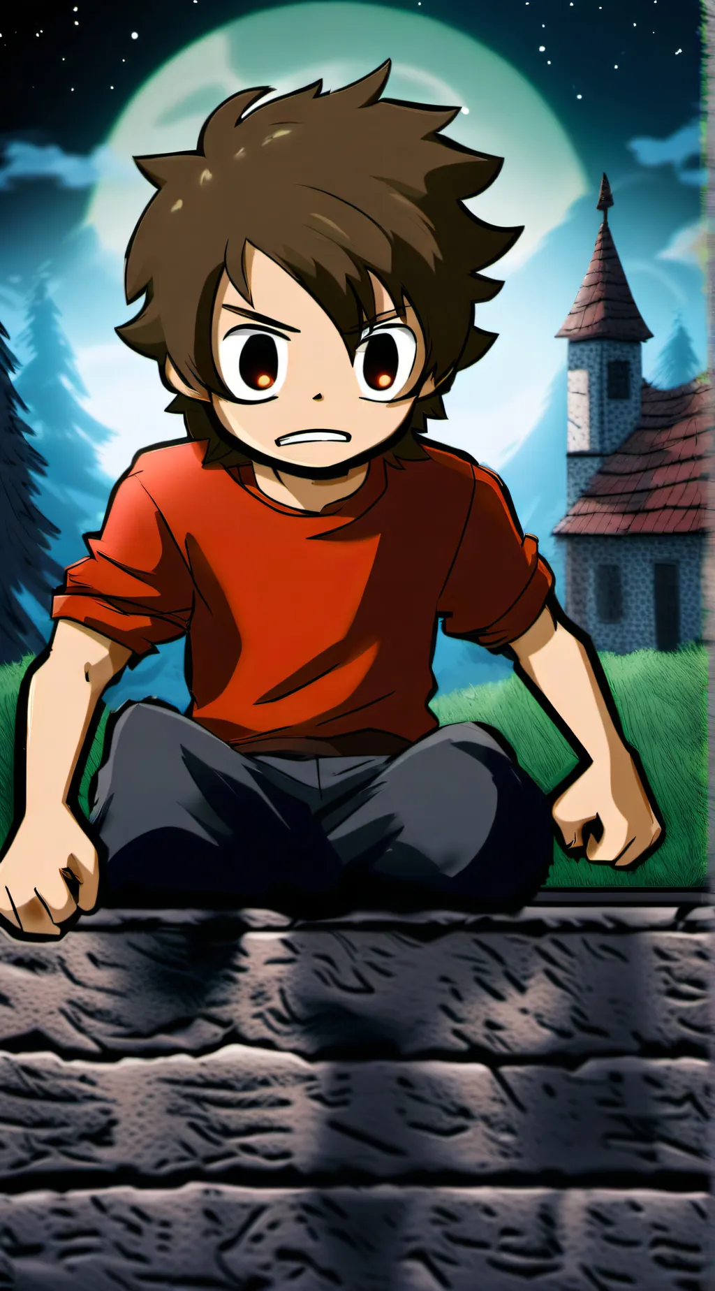 ai character: Mike's Birthday background