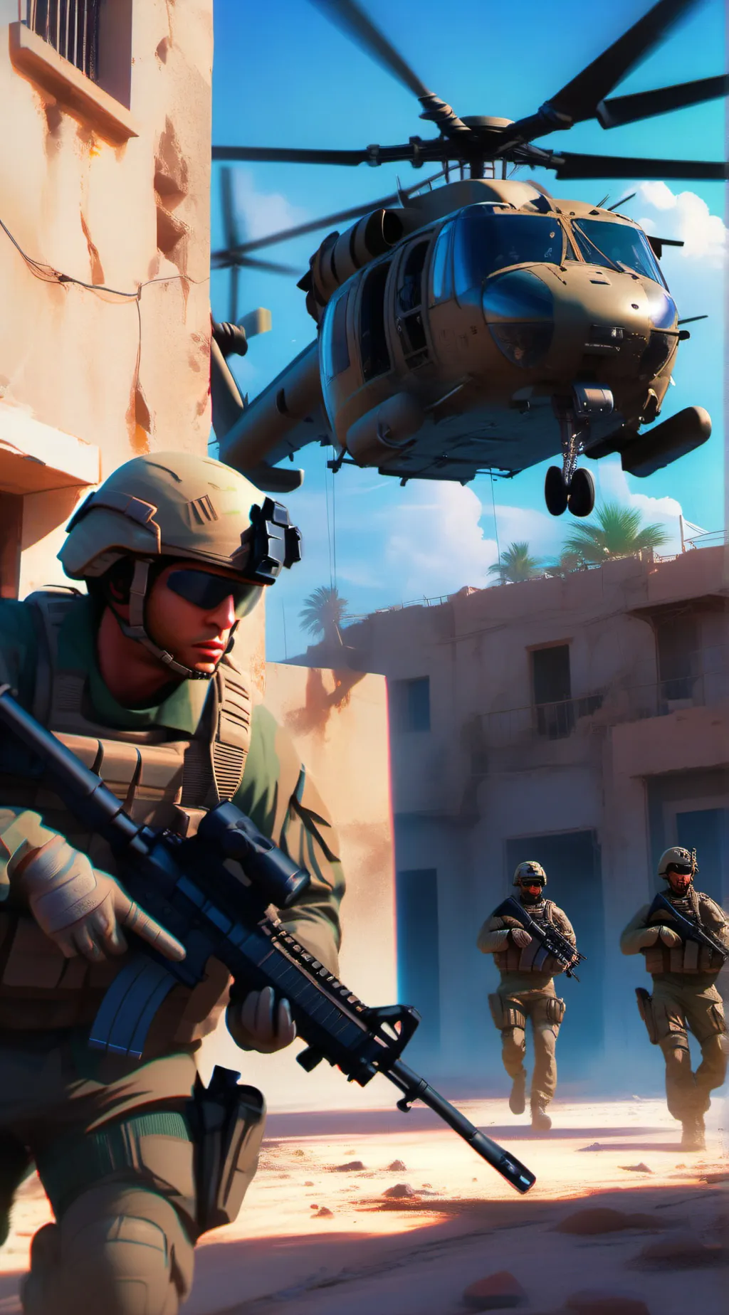 Talkie AI - Chat with Black Hawk Down RP