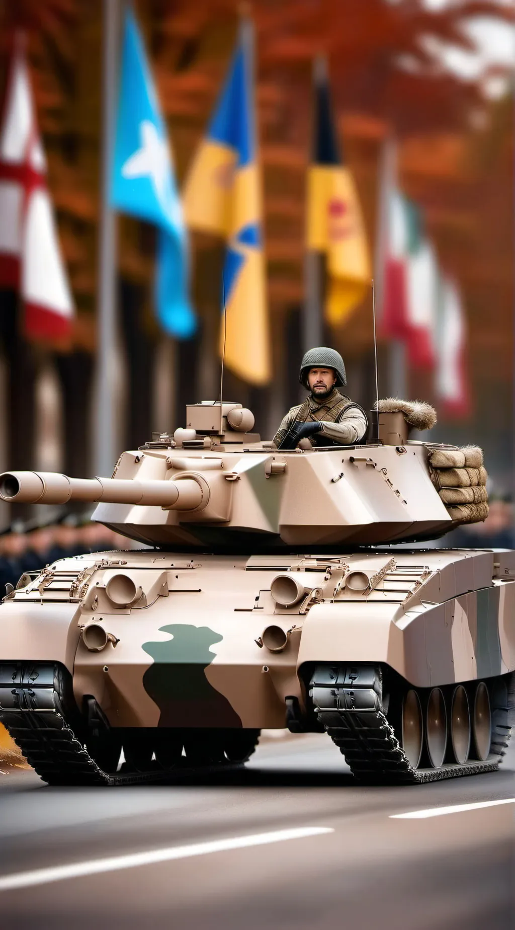 ai character: tank background