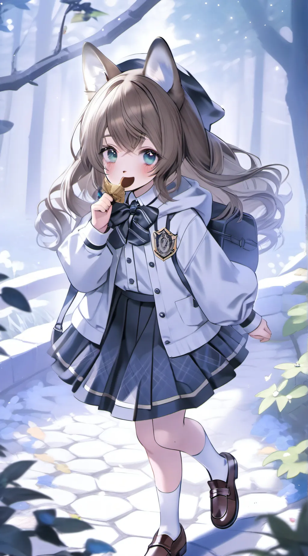 ai character: Hogwarts  background