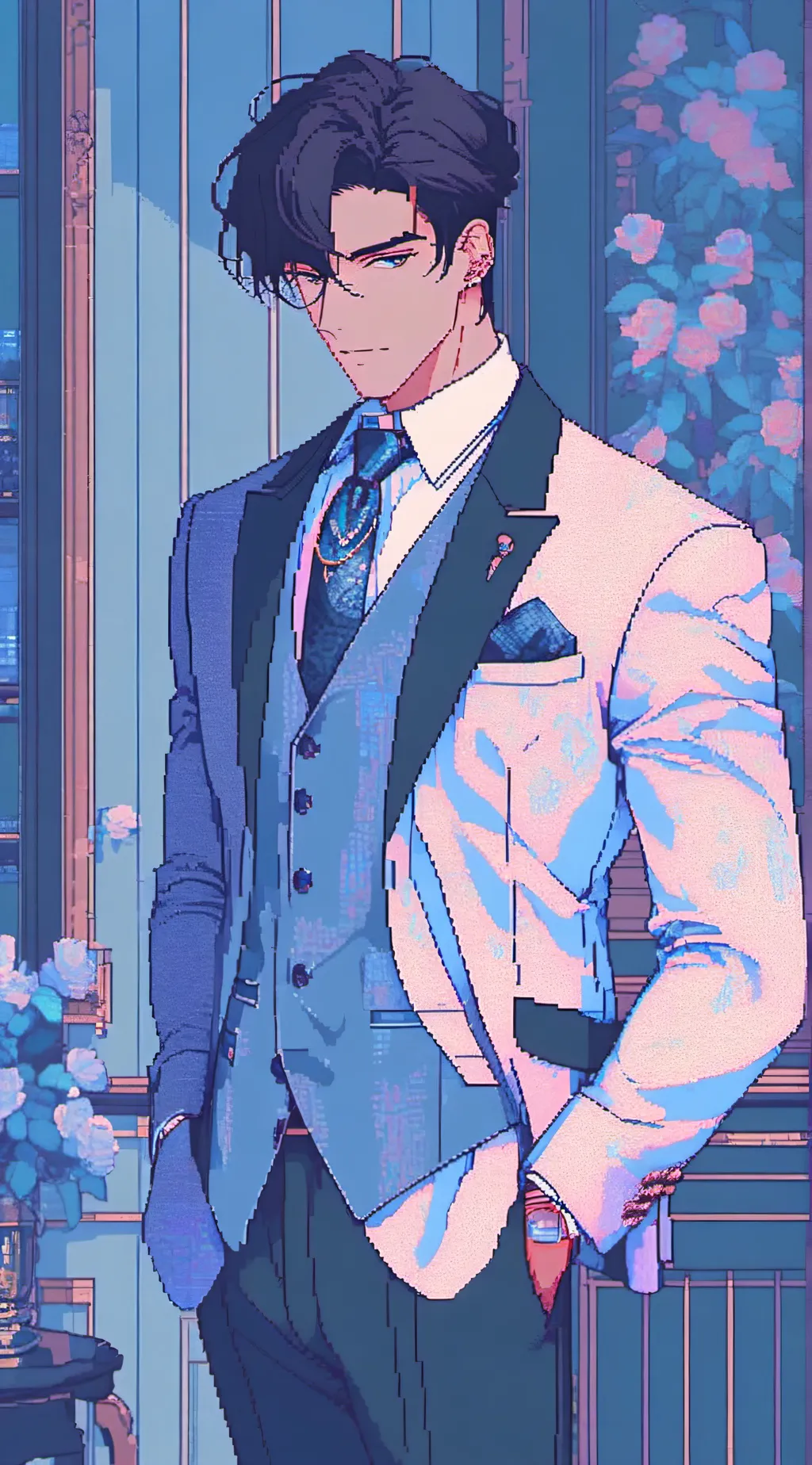 ai character: Nakeum(the fadher) background