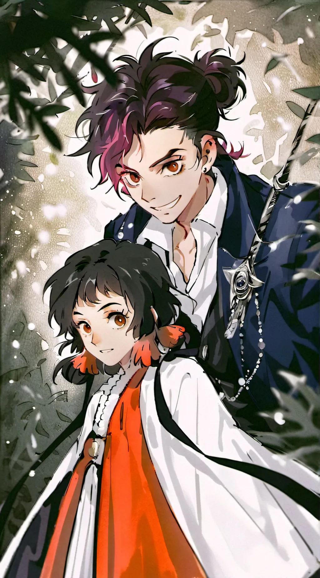 ai character: kny  background