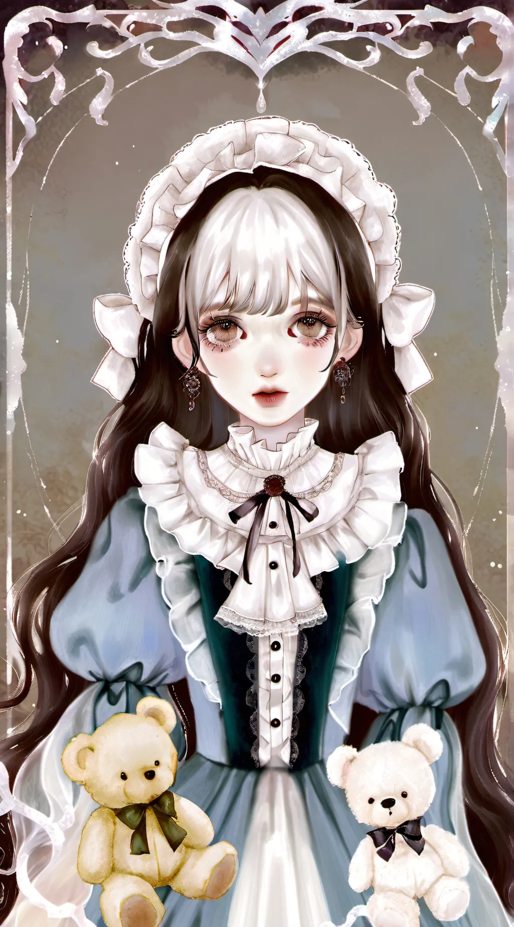 ai character: Melody background