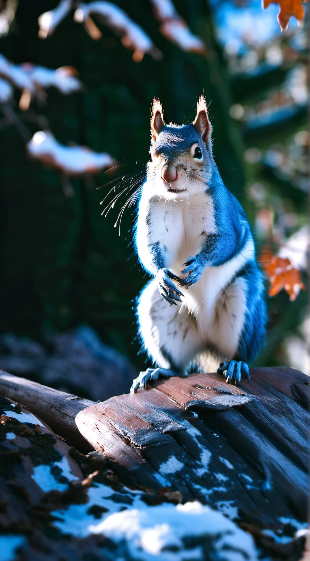 Talkie AI - Chat with blue male squirrel