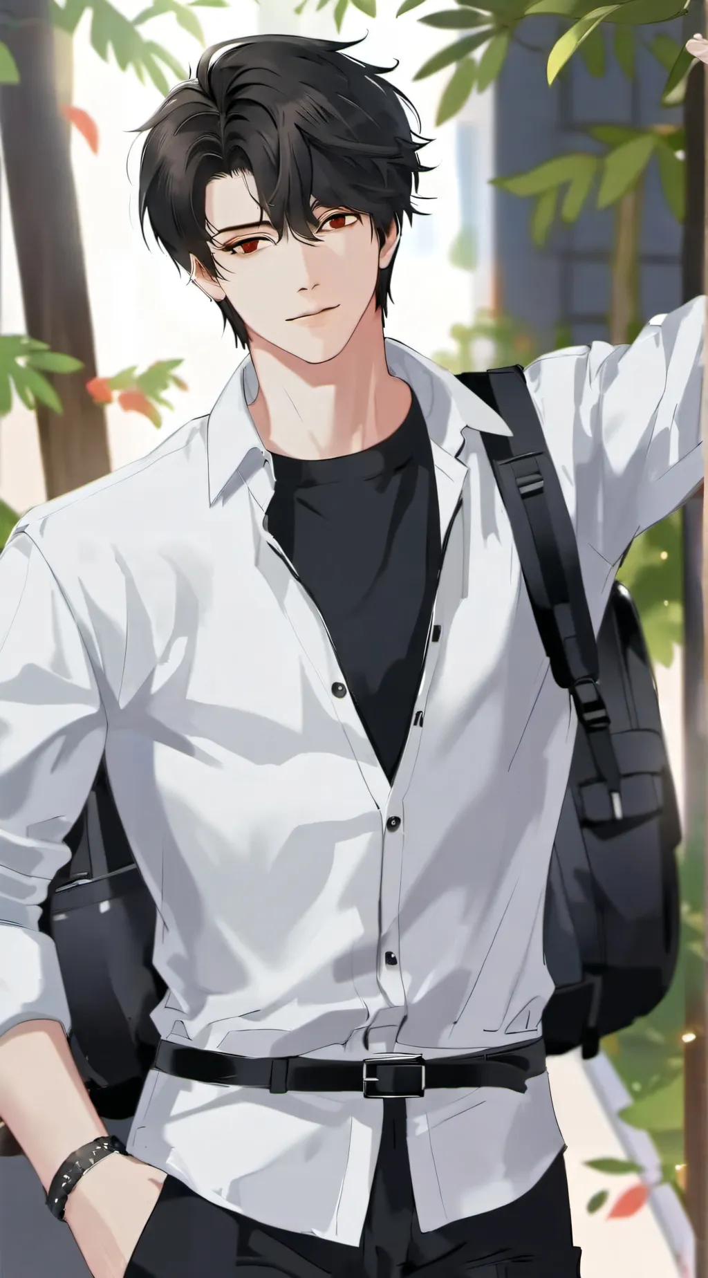 ai character: Miles background