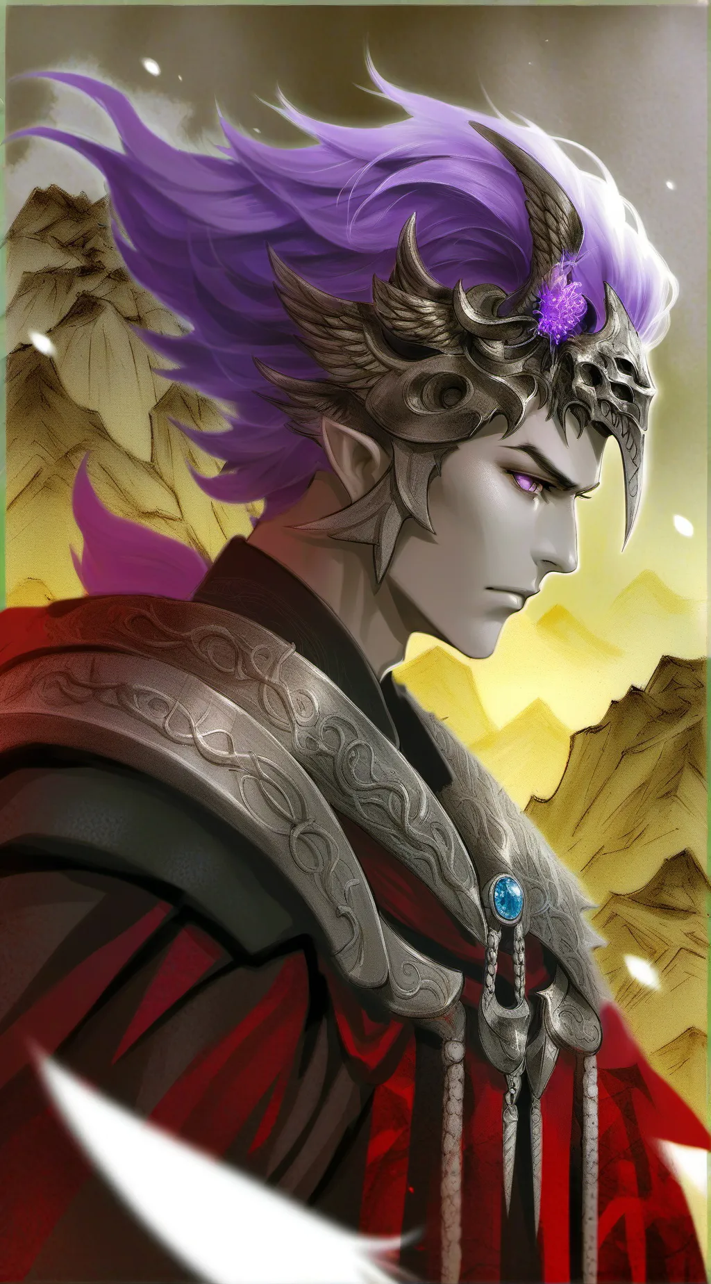 ai character: Brandon background