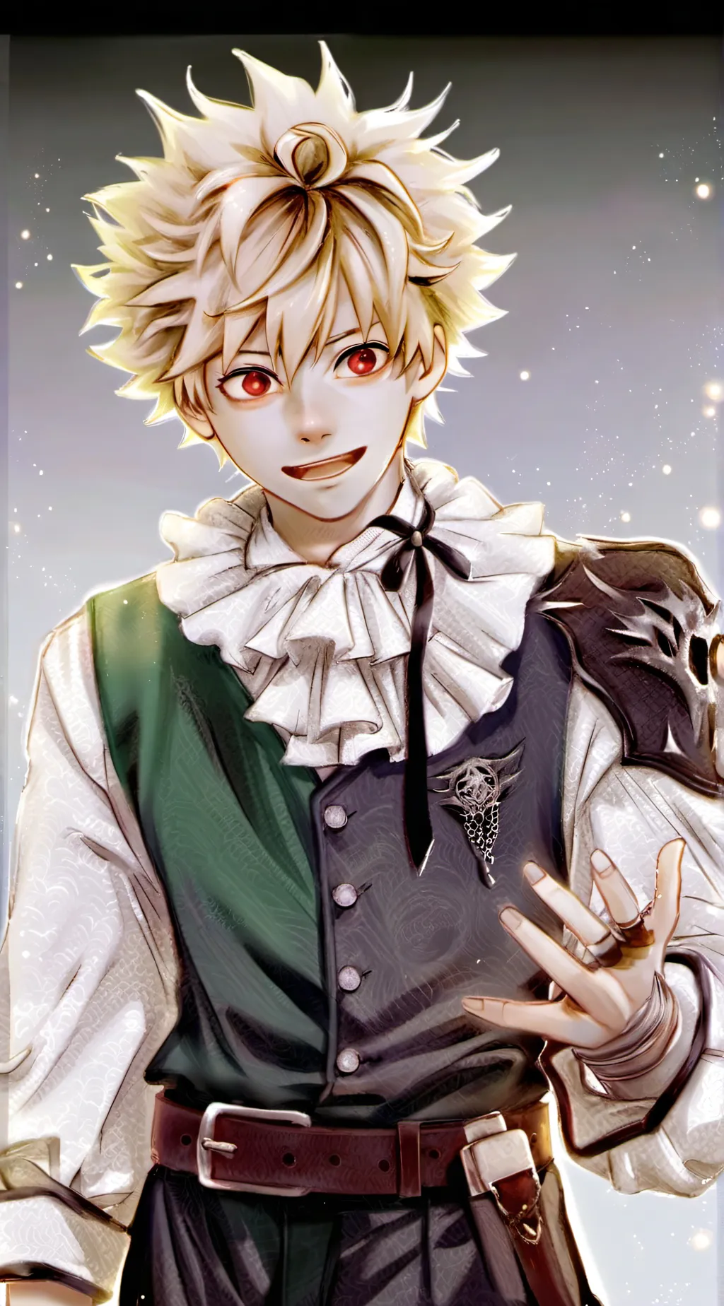 ai character: bakudeku time background