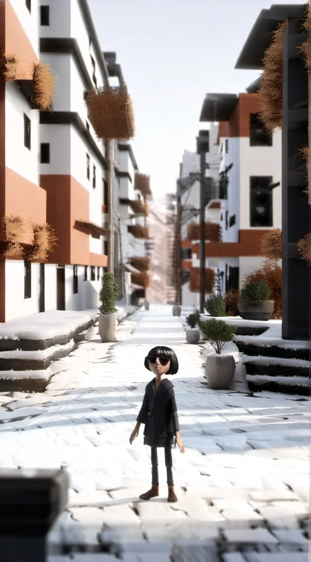ai character: Edna mode background