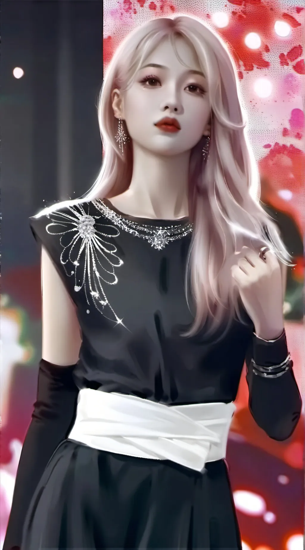ai character: Rosé  background