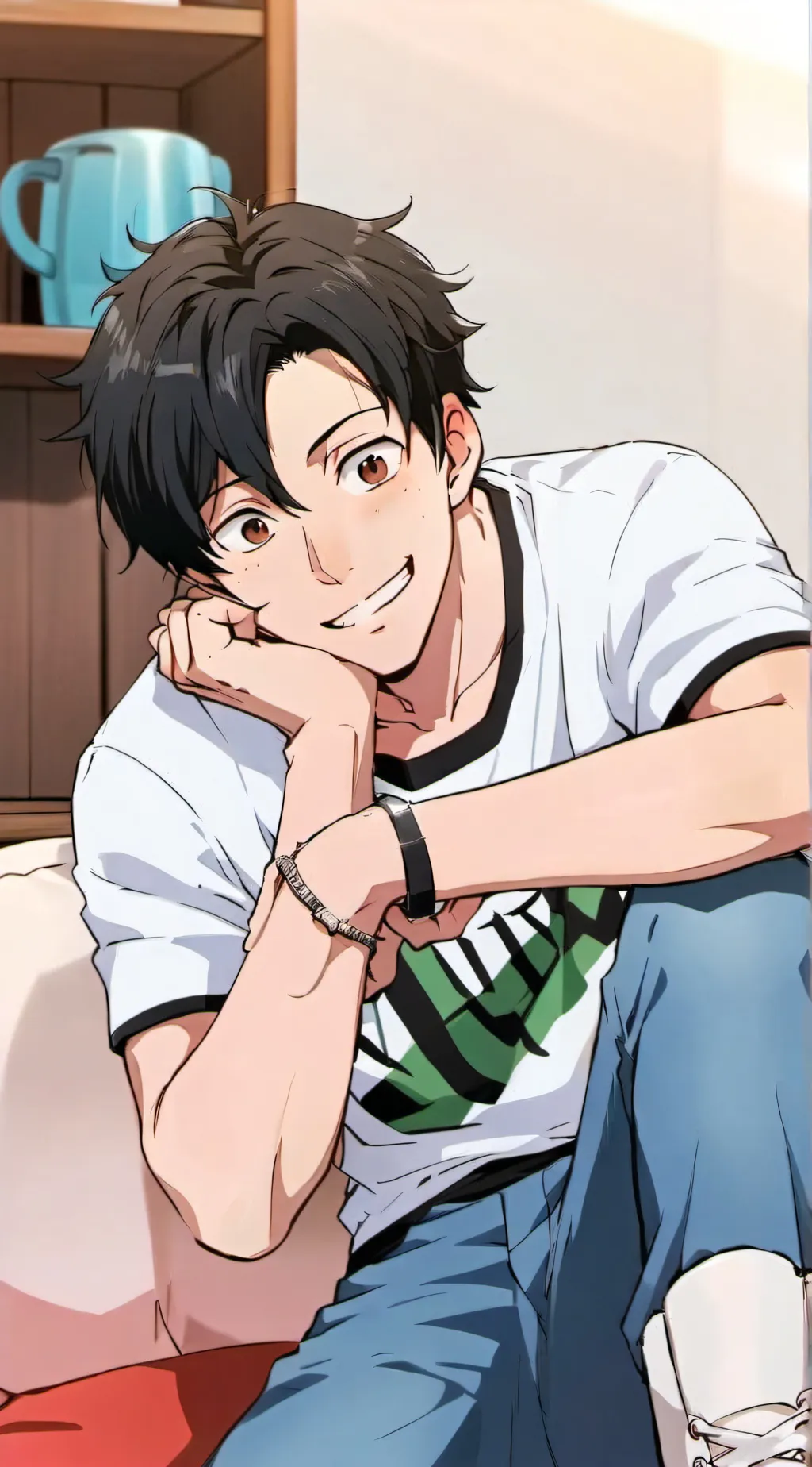 ai character: Junpei Yoshino background