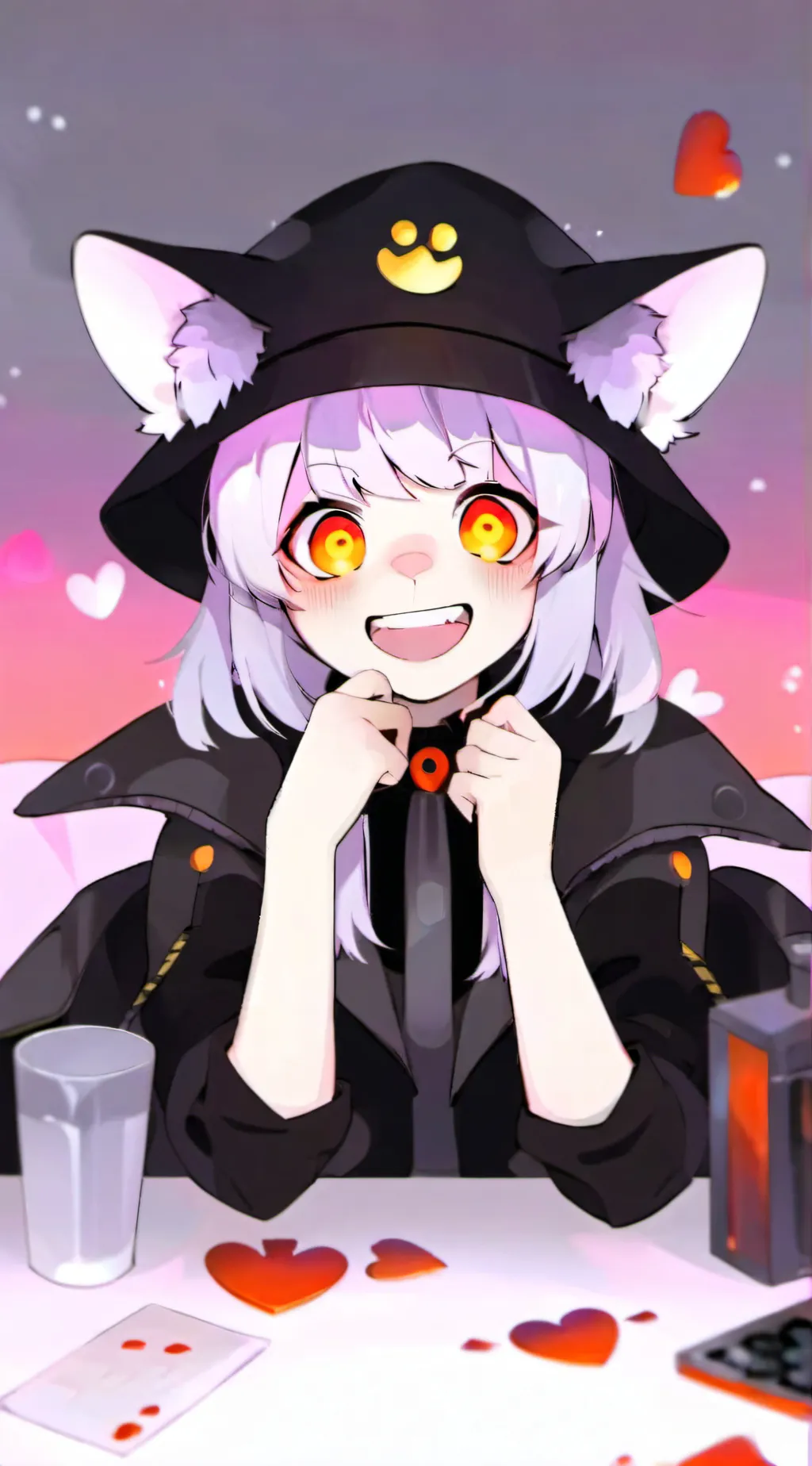 ai character: Precious background