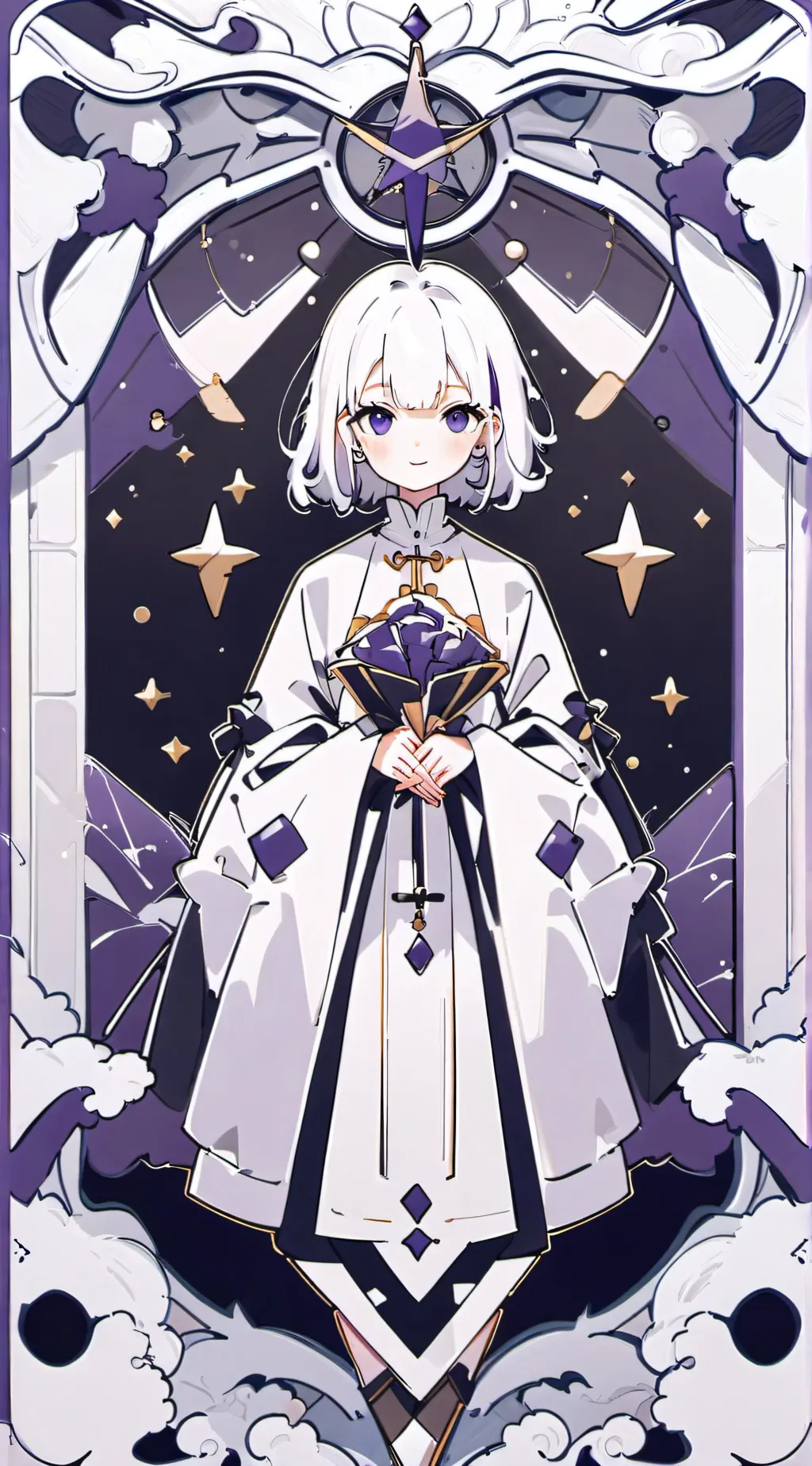 ai character: dogday vampire  background