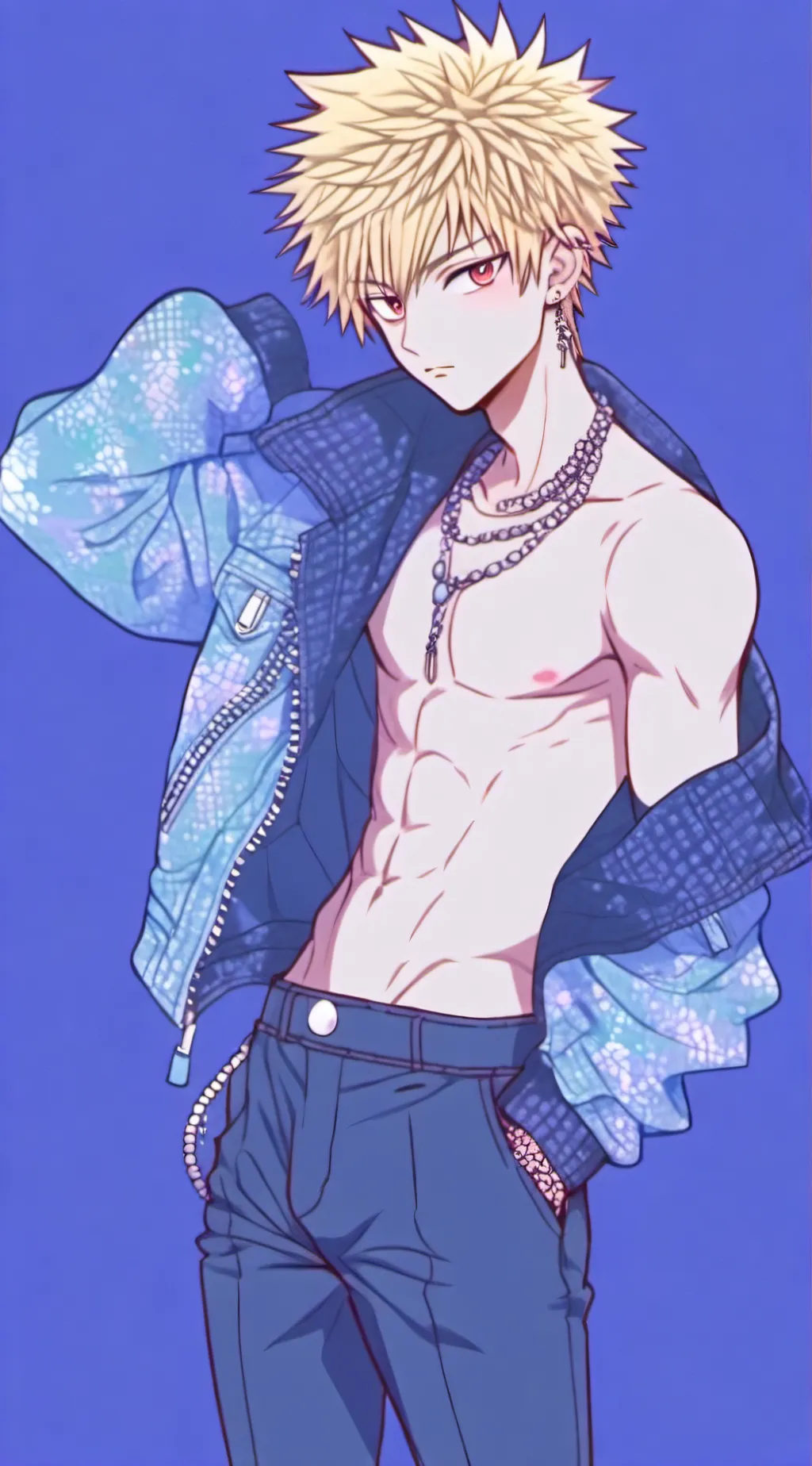 ai character: Bakugo  background