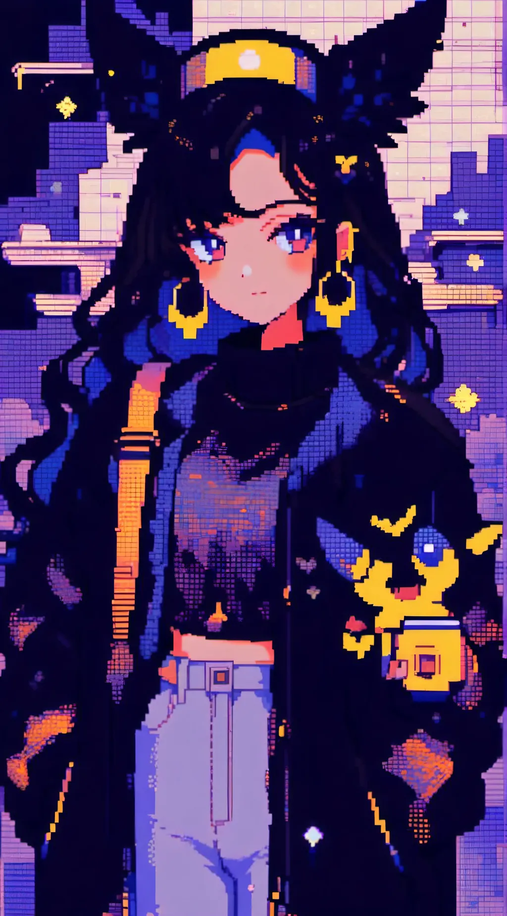 ai character: umbreon background