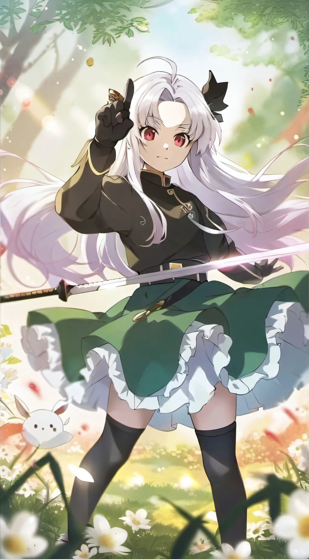 ai character: Demon slayer again background