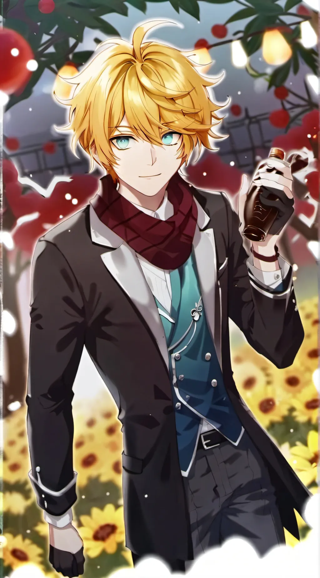 ai character: Sanji background