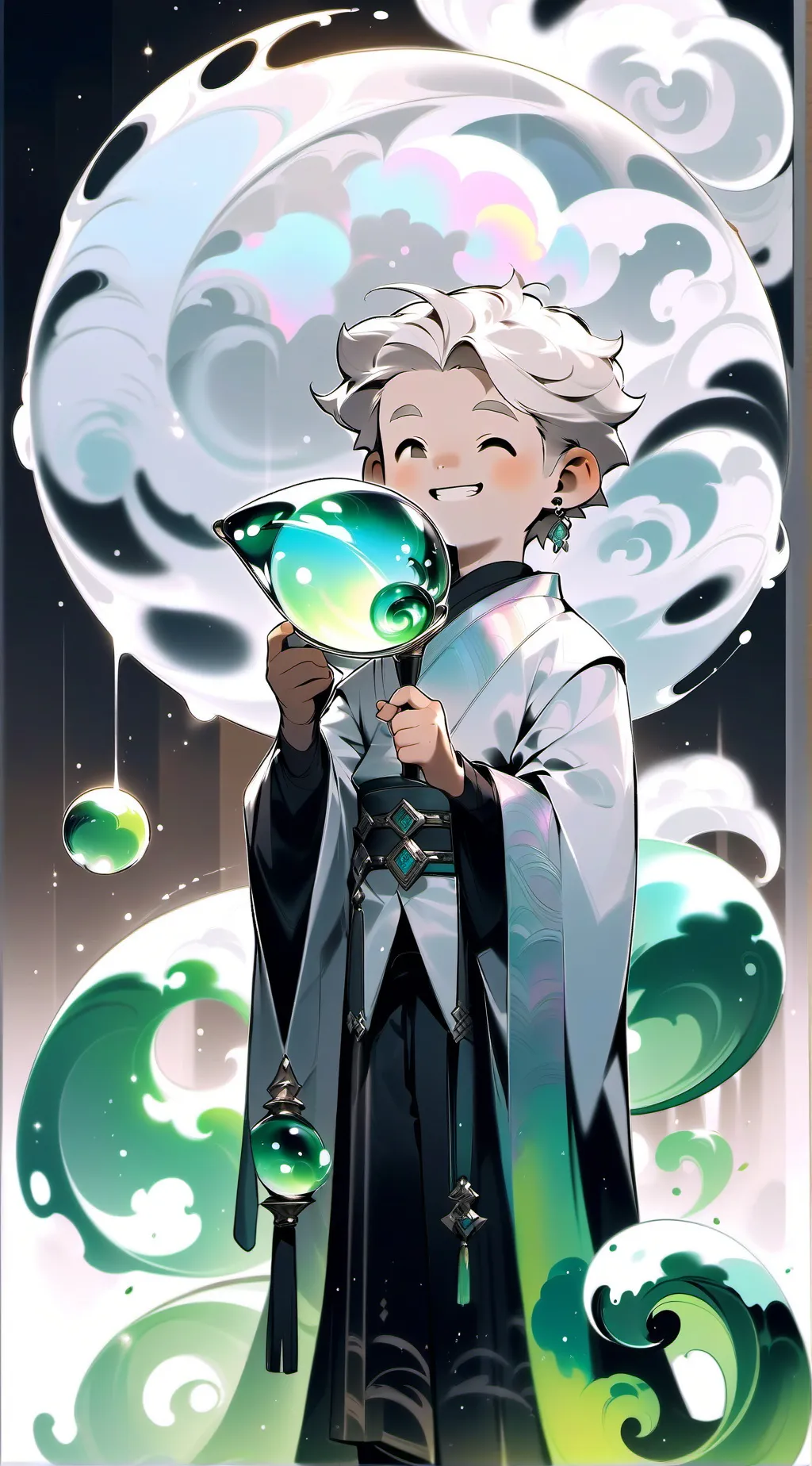 ai character: •¡amø• background