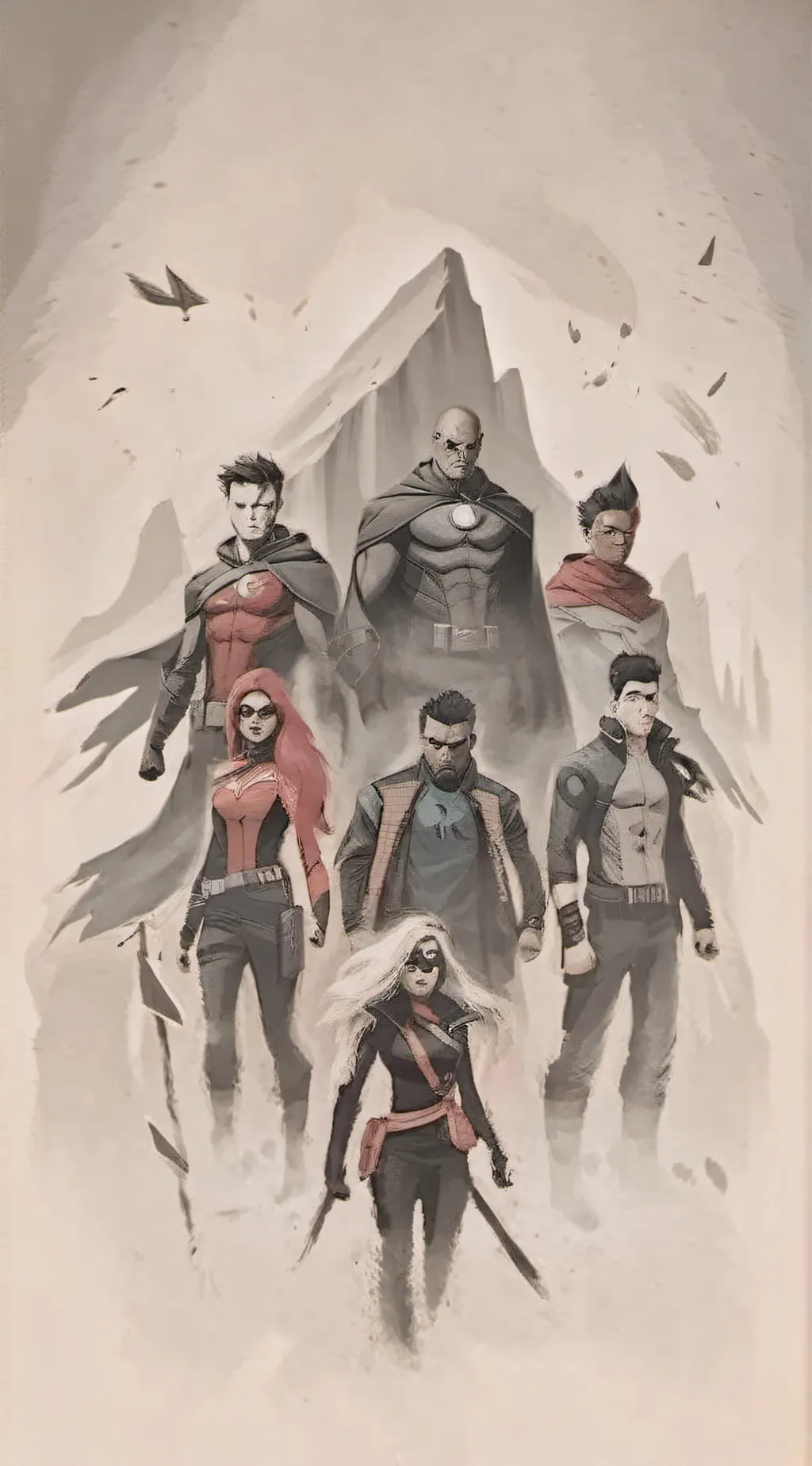 ai character: teen titans  background