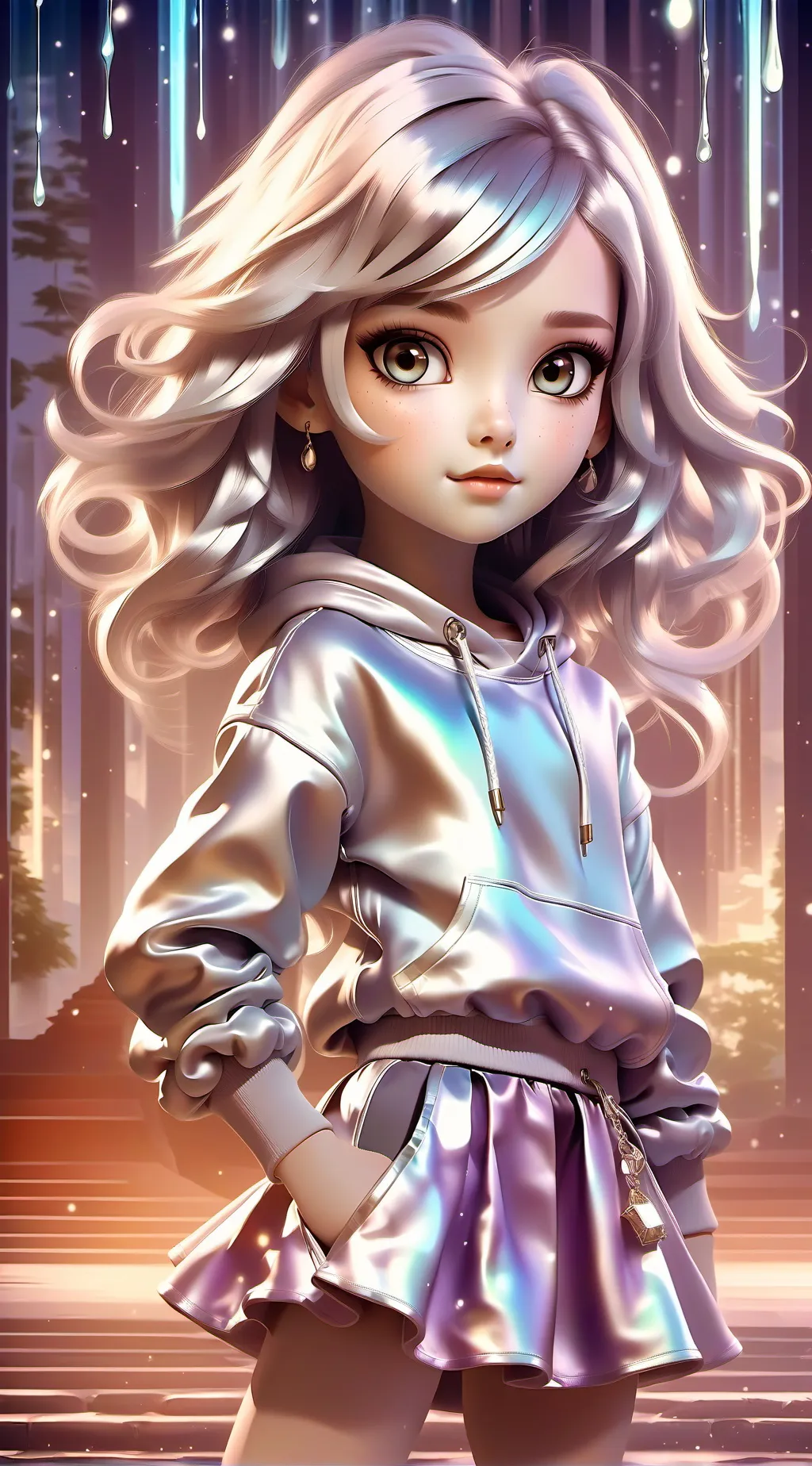 ai character: scarllete background