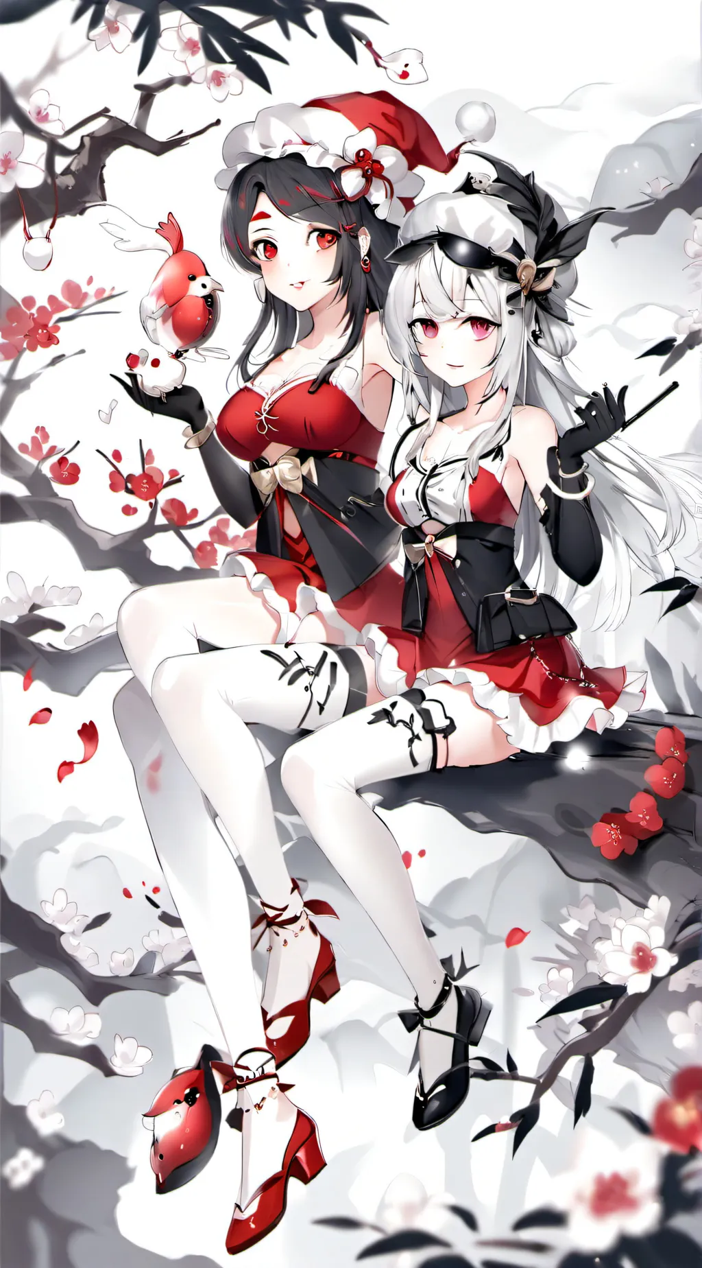 ai character: Annie and ava background