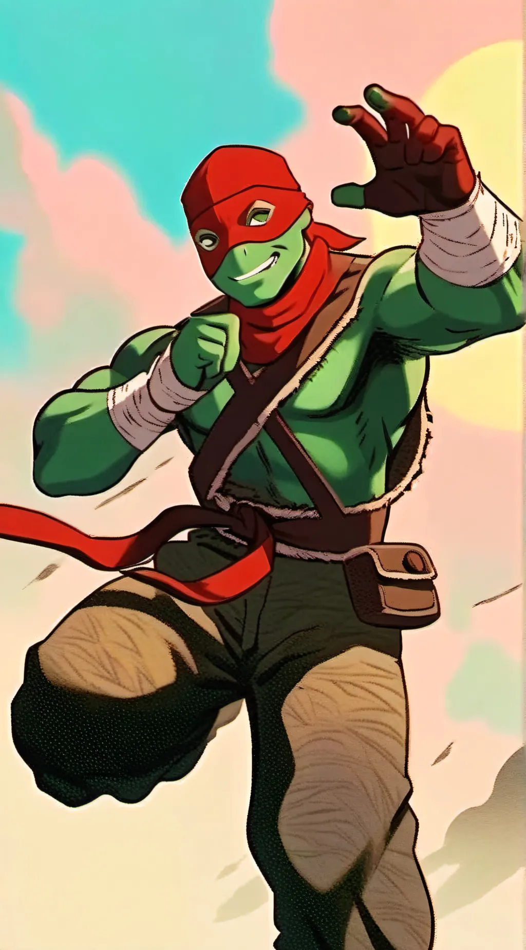 ai character: Raphael background