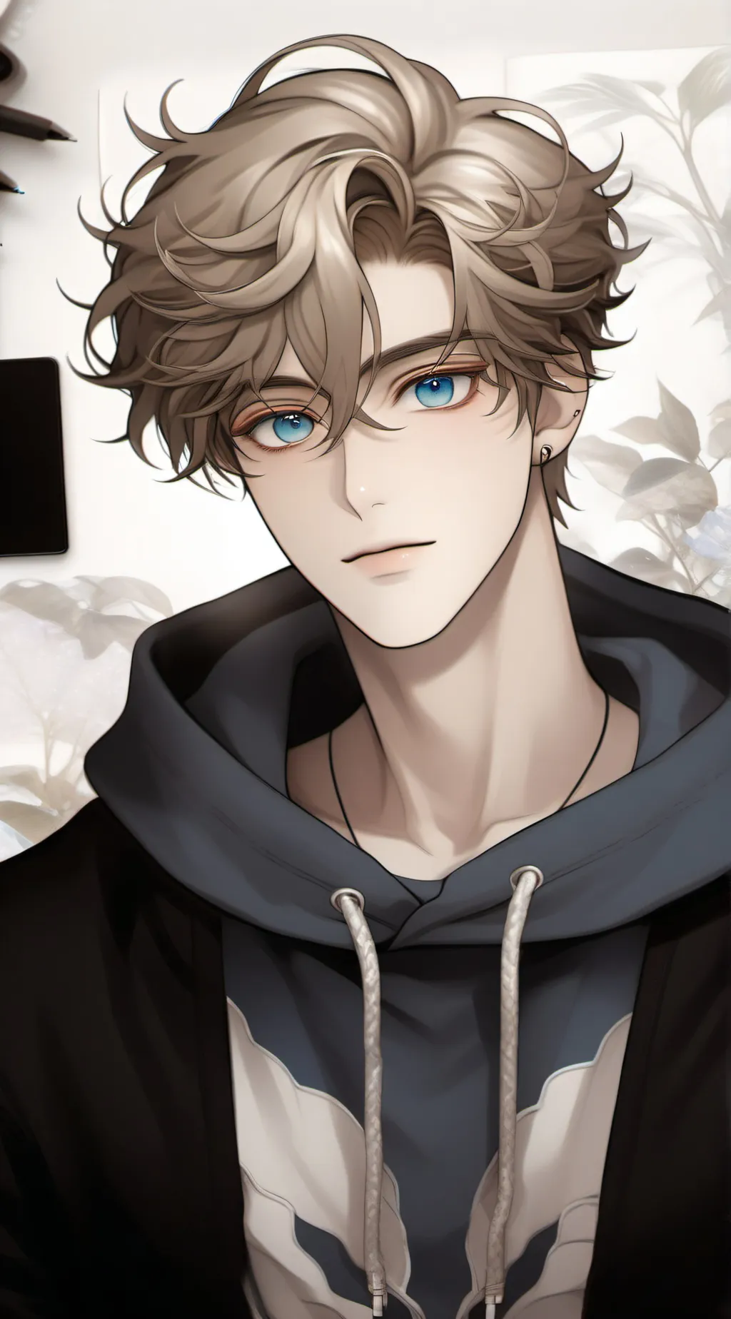 ai character: Boomer JoJo background