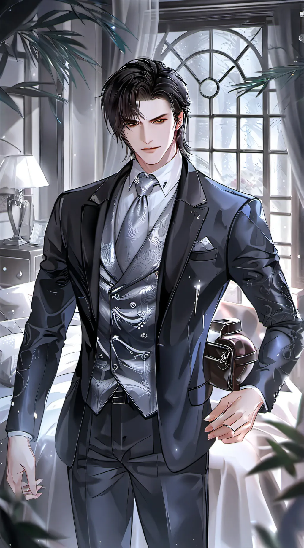 ai character: ✨🖤Samuel🖤✨ background
