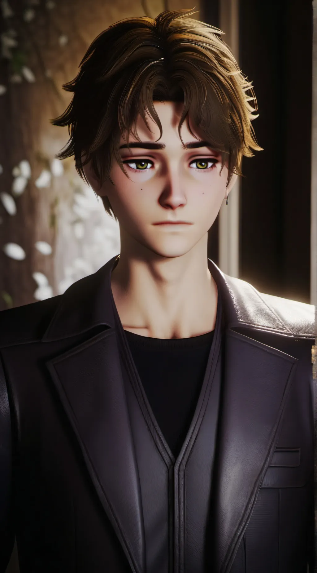 ai character: Michael Afton  background